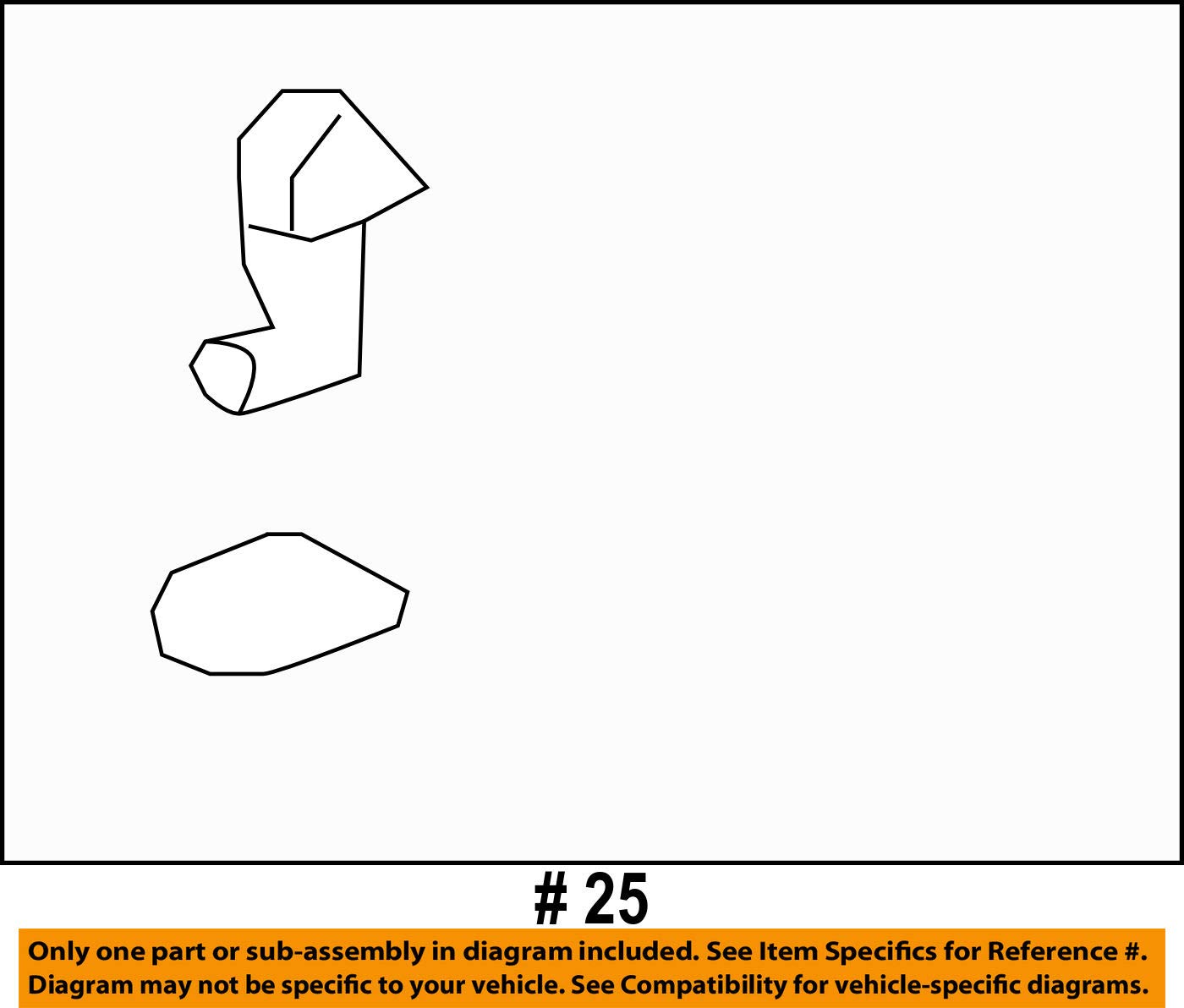 Genuine Honda 76810-Sza-A01Za Windshield Washer Nozzle Assembly, Front