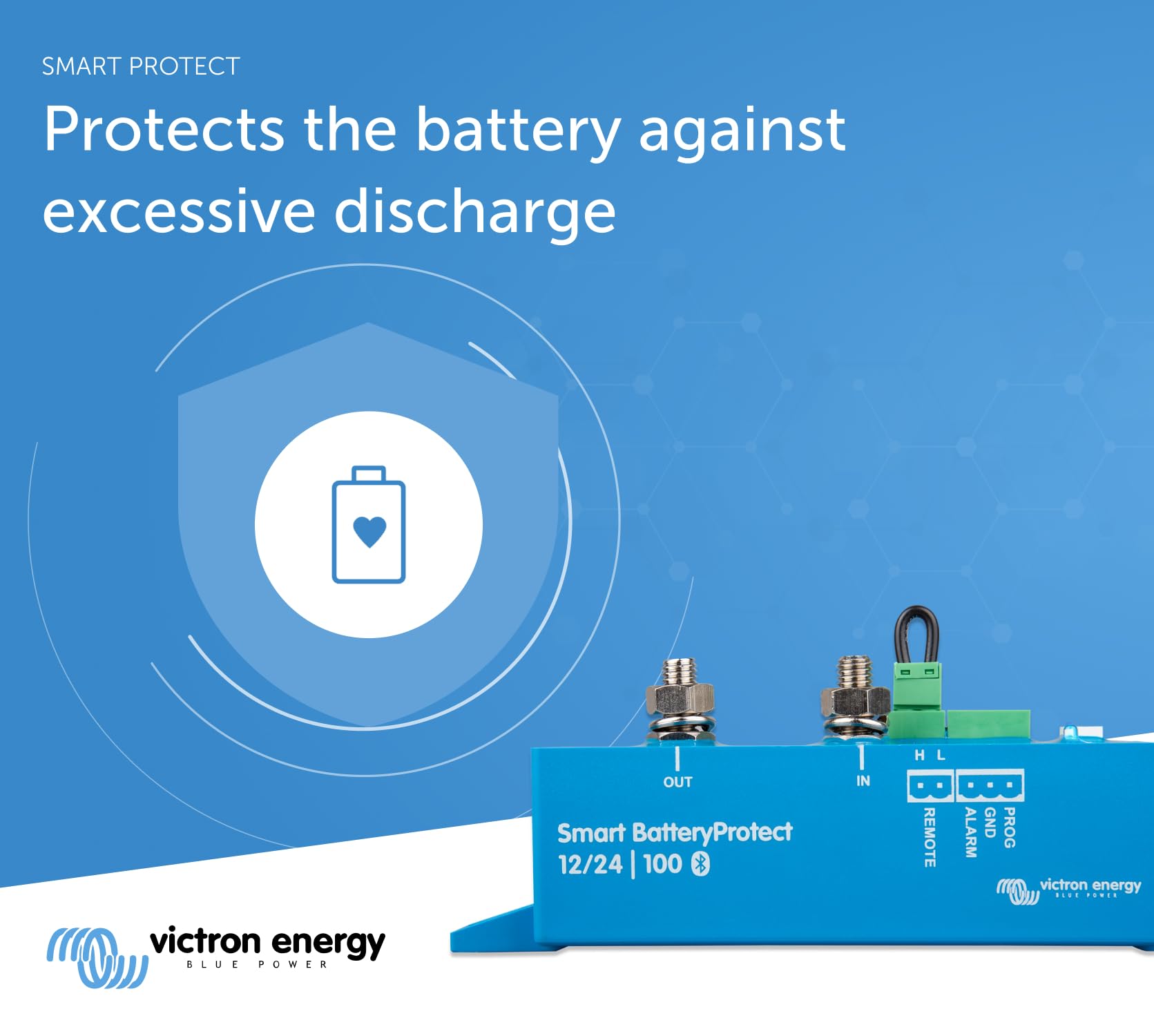 Victron Energy Smart Batteryprotect 12/24-Volt 100 Amp (Bluetooth)