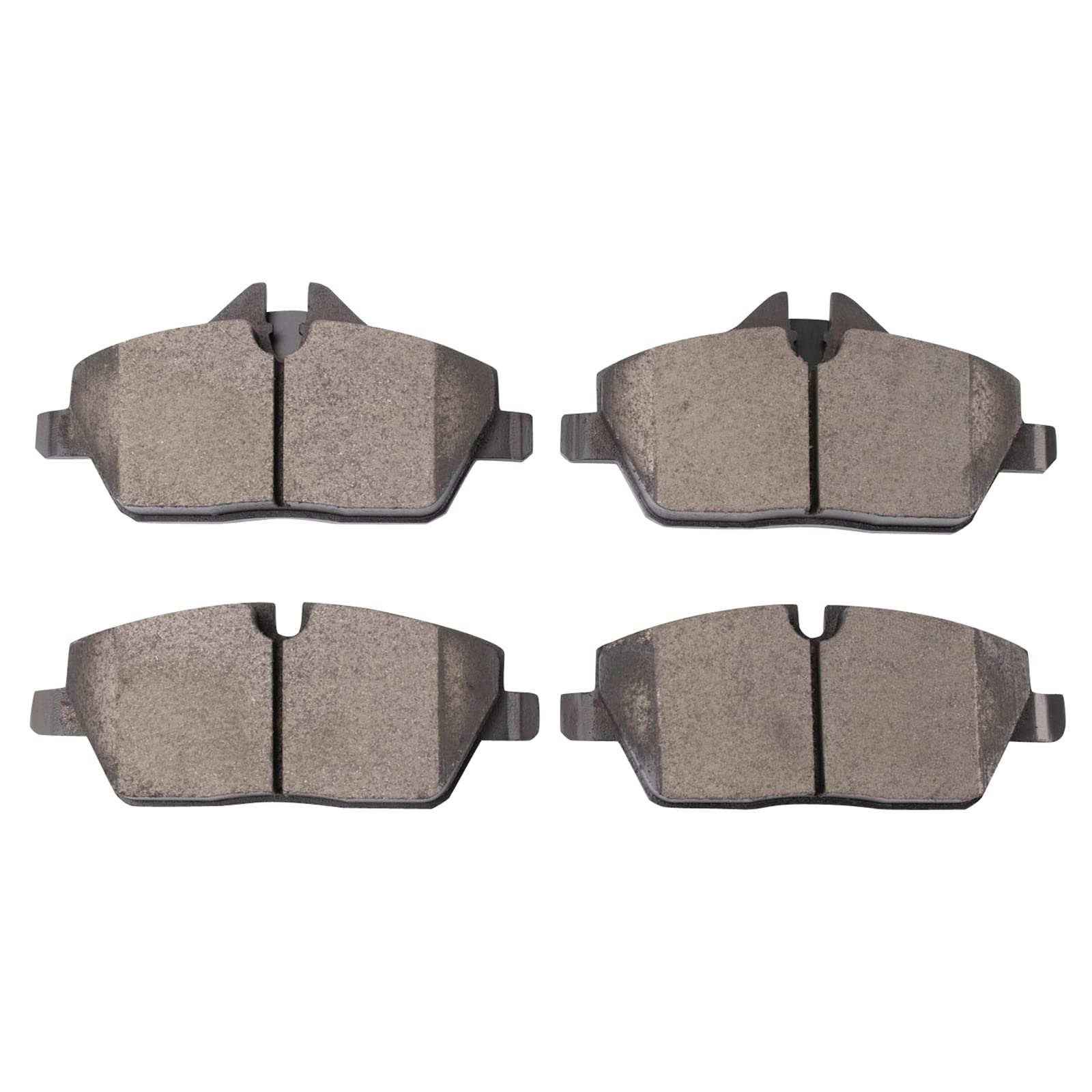 TRQ Rear Brake Pads Ceramic Compatible with 2000-2003 Mercedes-Benz CL500 2001-2002 CL55 AMG CL600 2000-2002 S430 S500 2001-2003