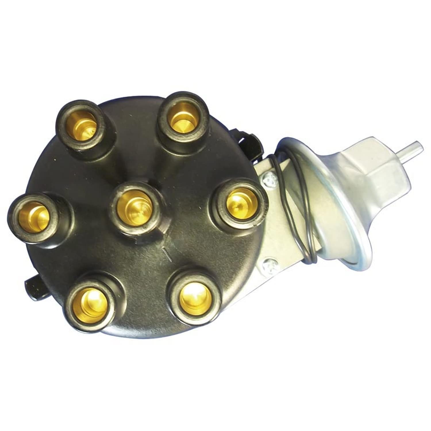 New Distributor Compatible With 1965-1973 Compatible With Mustang Inline 6 2.8 170 3.3 200 4.1 250, Replaces C6DF 12127-A, C6DF