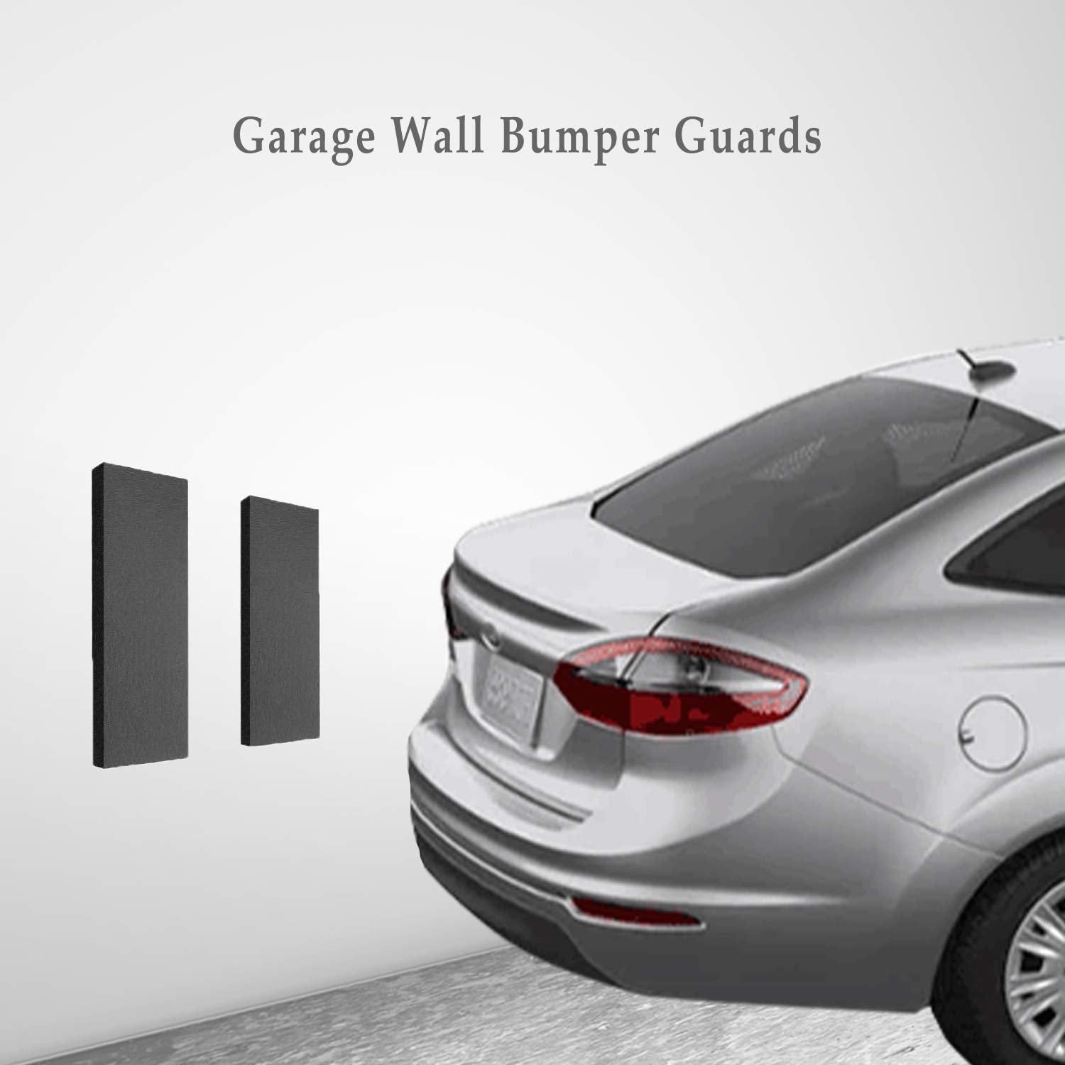 Garage Wall Protector Bumper Guards - 6 Pack Universal 1-3/16 Thick Car Door Edge Guard Self-Adhesive Comprehensive Protection Eva Foam Scratch Prevention Padding For Warehouse Parking Narrow Garage
