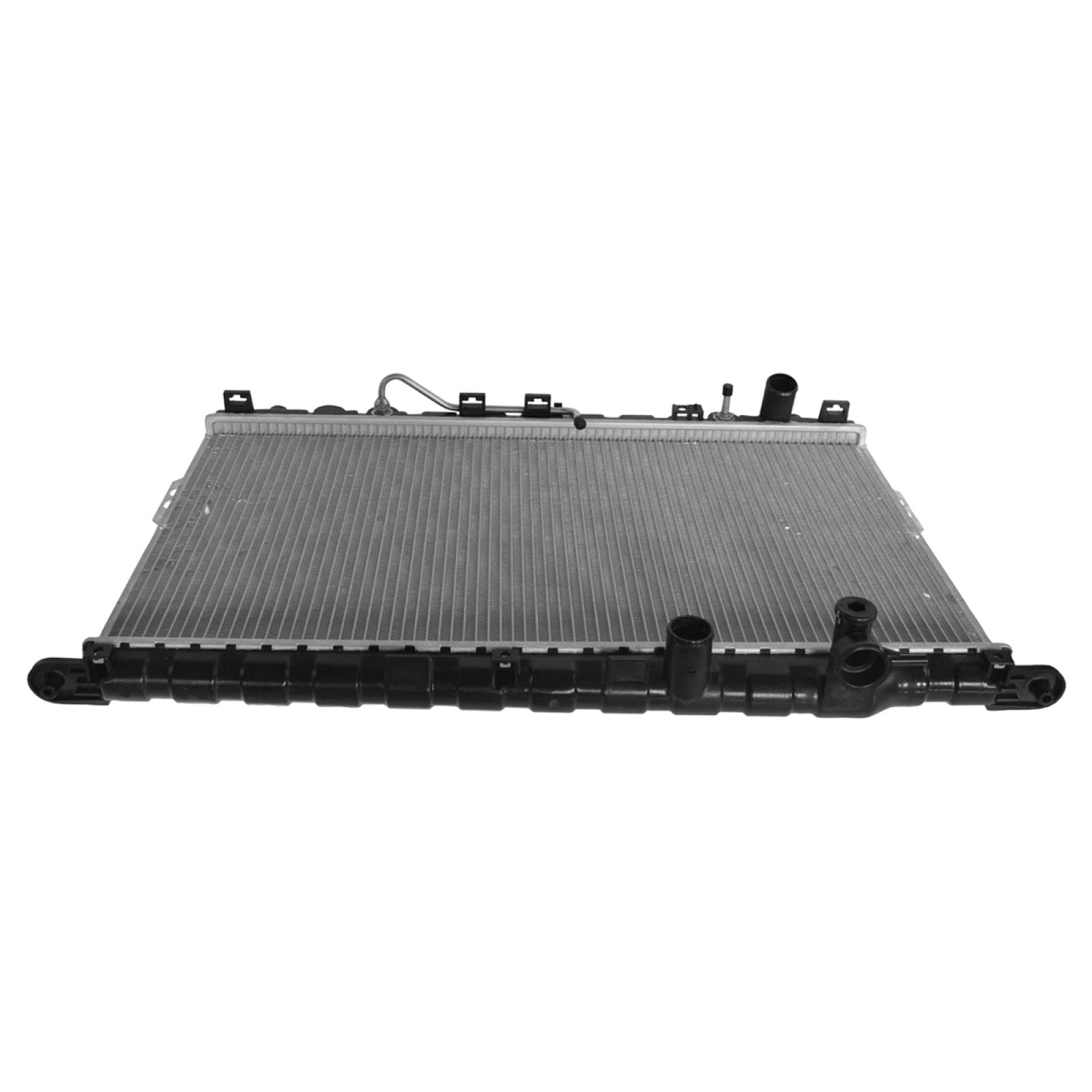Trq Radiator Assembly Aluminum Core Compatible With 99-05 Hyundai Sonata 01-06 Kia Optima Cu2339 Hy3010126