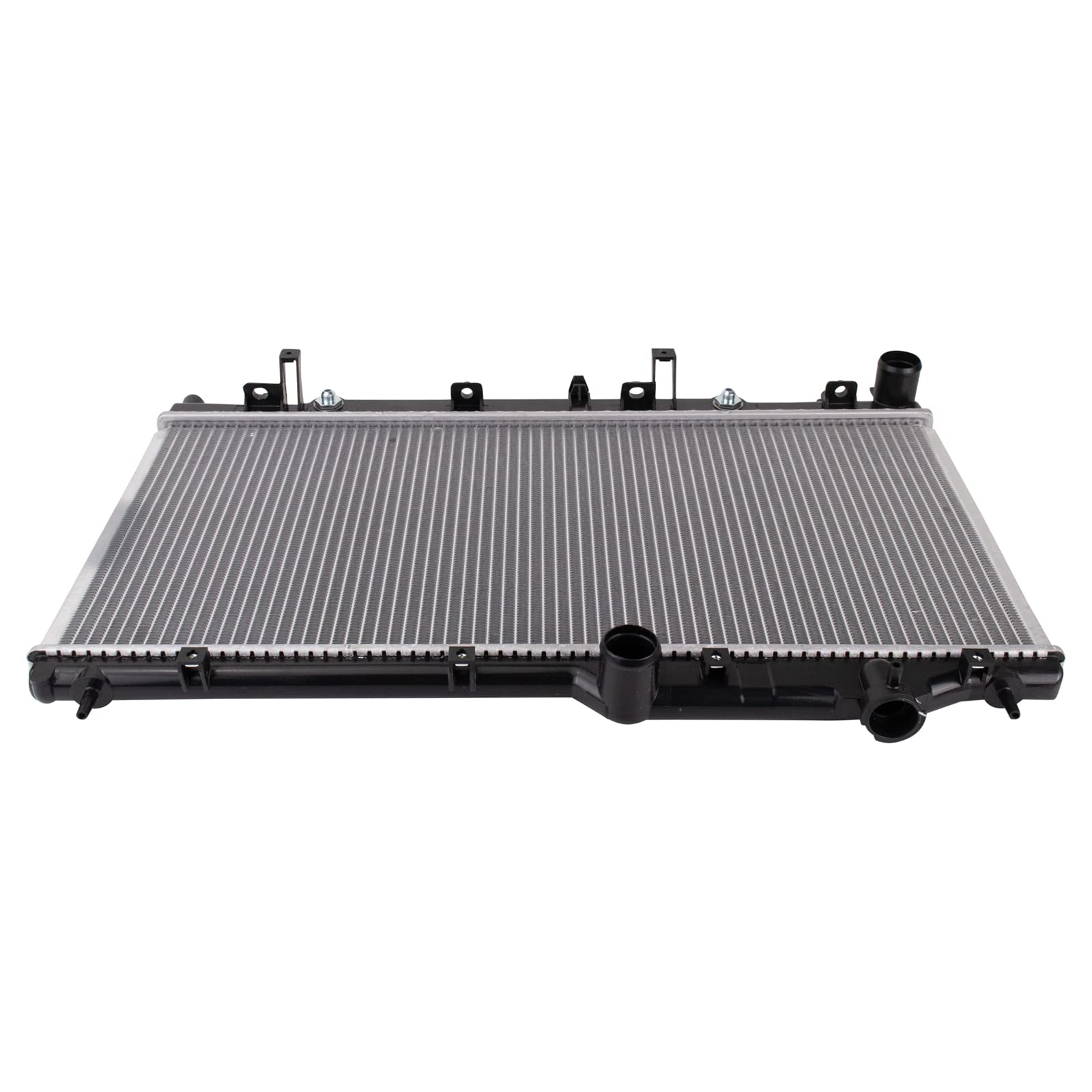 Trq Radiator Assembly Aluminum Core Compatible With 16-17 Subaru Crosstrek 09-13 Forester 08-16 Impreza 05-09 Legacy Outback 13-