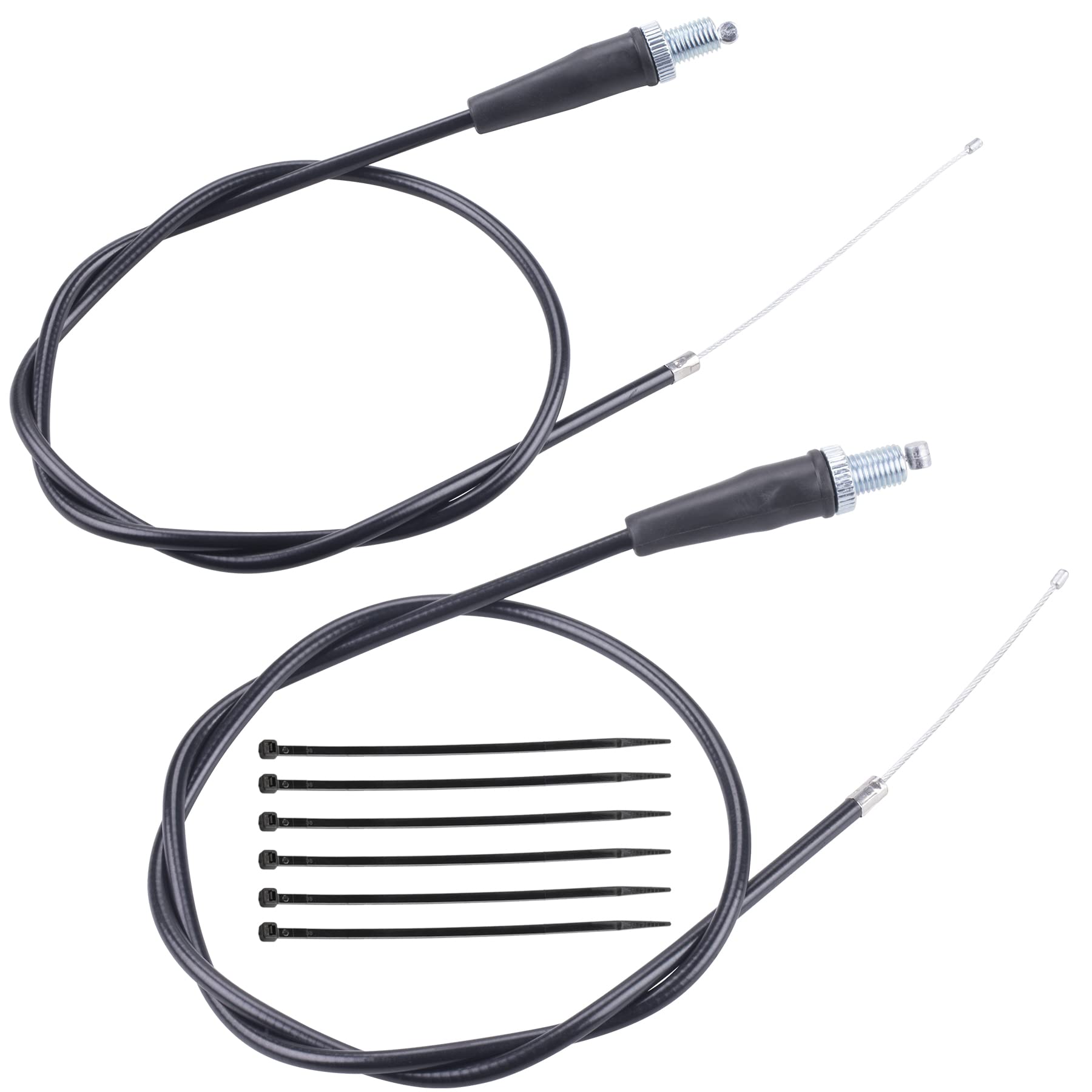 MRECL Throttle Cable 35.43'' Compatible with SSR Coolster Roketa SDG NST X-Treme Baja 50cc 70cc 110cc 125cc Baja Dirt Runner X25