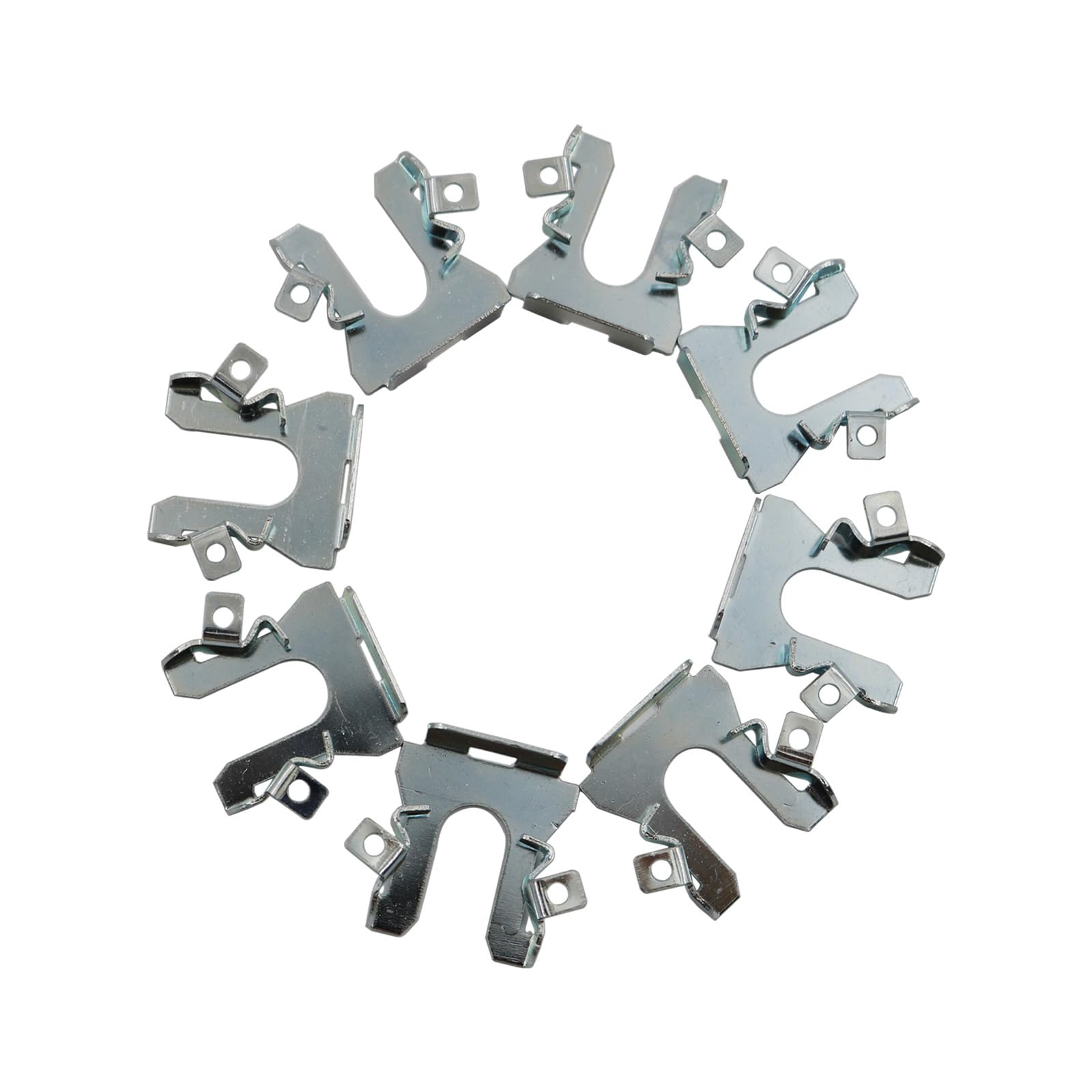 8Pcs Headlight Component Pivot Retaining Clips Fit For Ford F250 F350 F450 Bronco Ranger Lincoln Mercury F2Ab-13N020Aa E9Dz-13N1