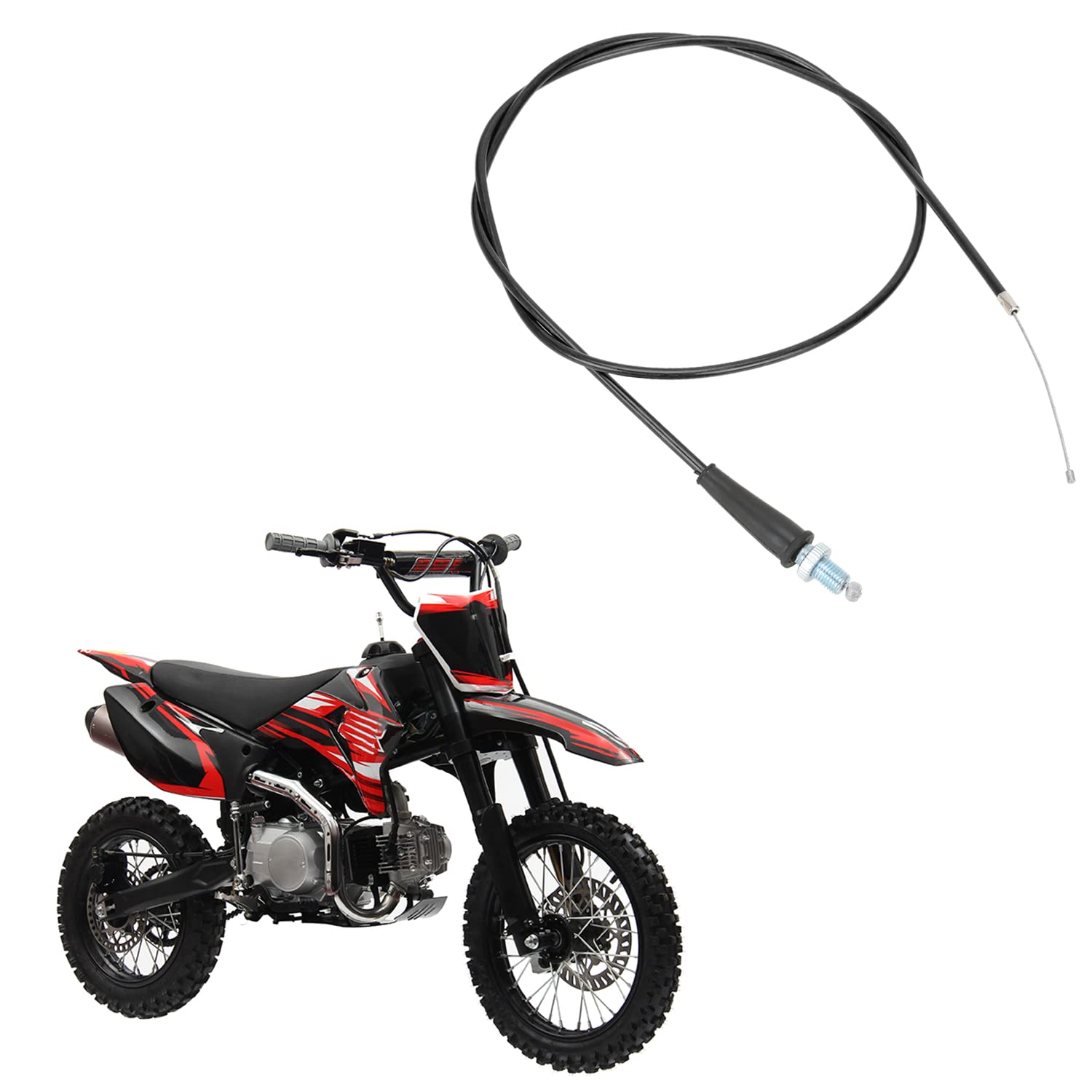 YOXUFA 35.43 inch Throttle Cable for SSR Baja Dirt Runner 50cc 70cc 90cc 110cc 125cc TaoTao DB14 DB17 DB27 Apollo RFZ DBX18 Cool