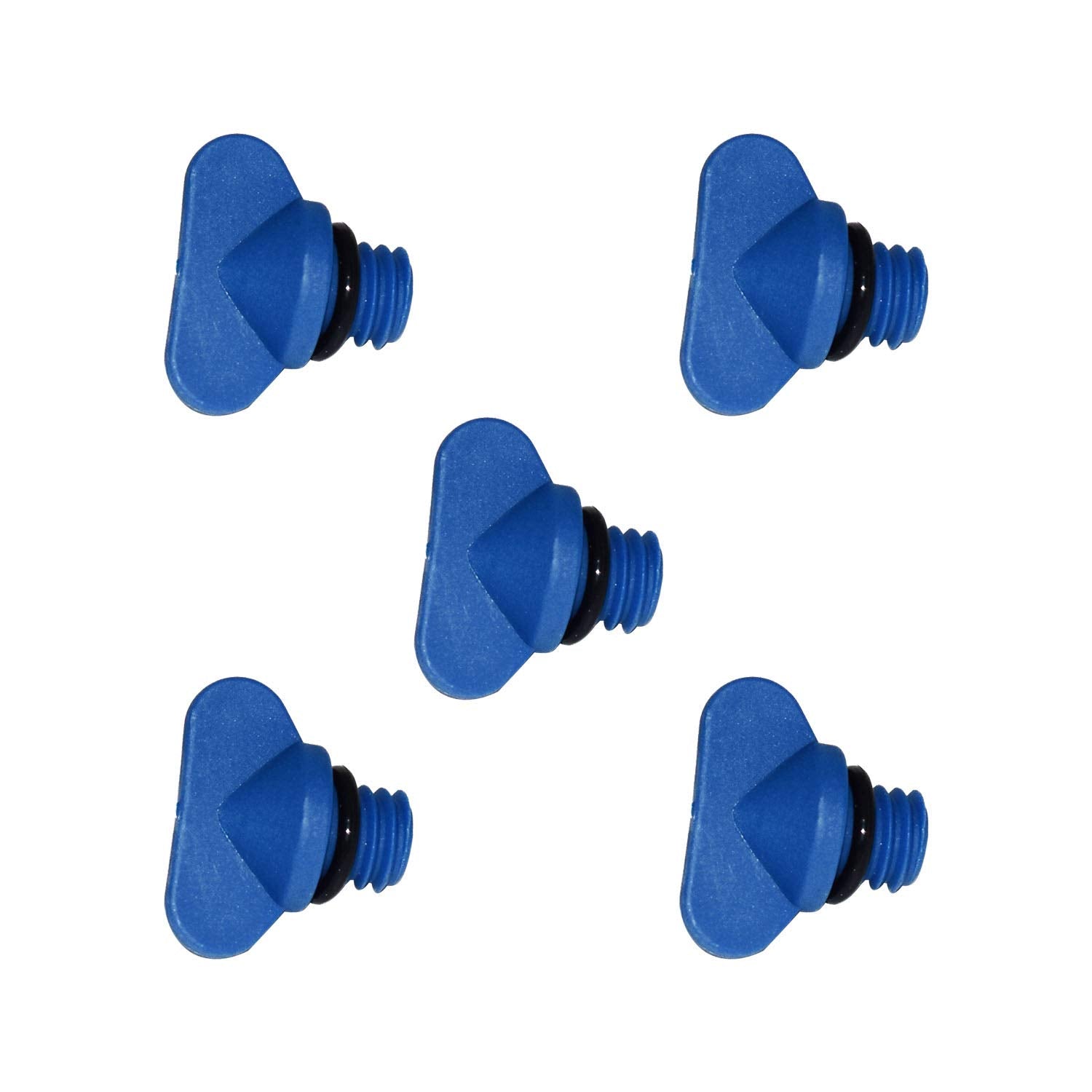 Manifold Engine Block Drain Plug Kit Replaces Sierra 18-4226 For Mercruiser 22-806608A02 Compatible With Glm 13992 Pack Of 5