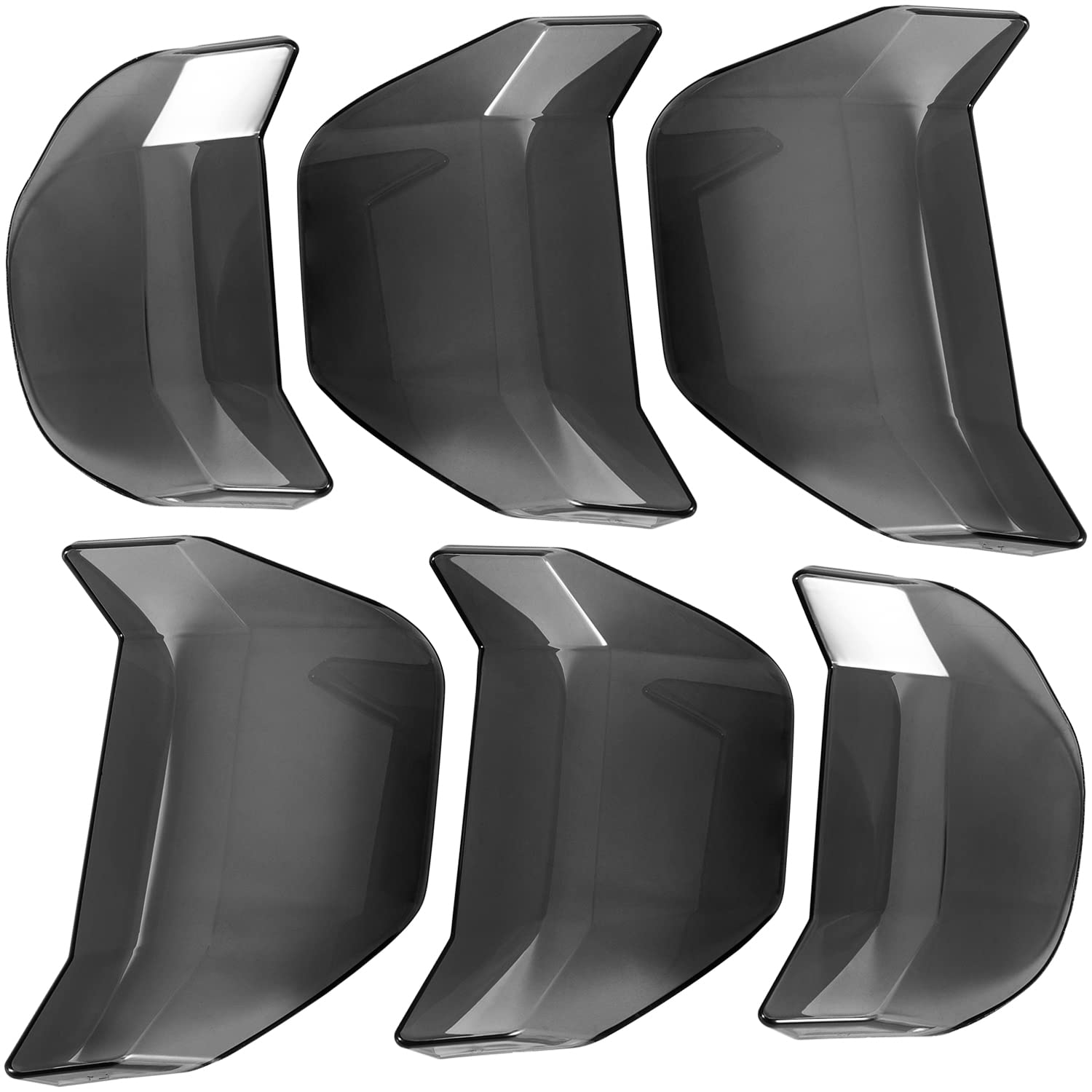 E-Cowlboy Tail Light Lamp Cover Guard Trim Frame Bezels Decoration For Ford Mustang 2018 2019 2020 2021 2022 Exterior Accessorie