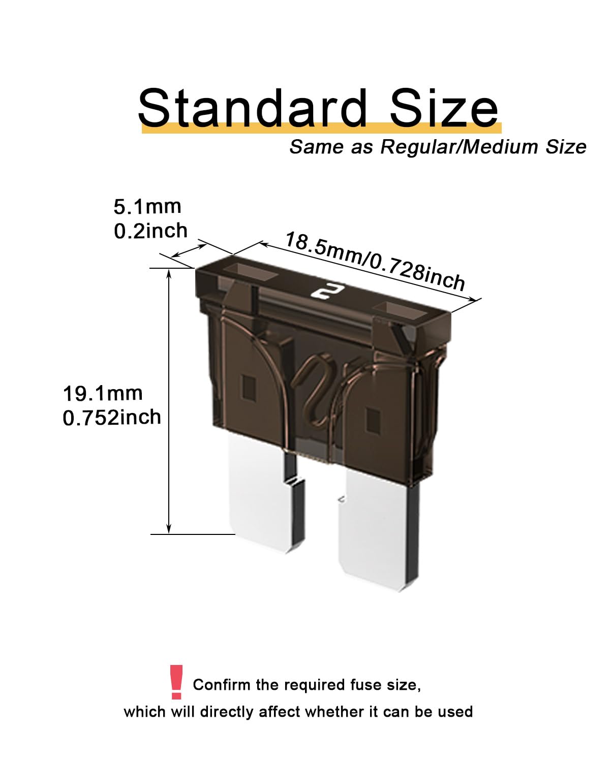 Riseuvo 20Pcs 2A Standard Car Fuses - 2 Amp Automotive Fuses(Ato/Apr/Ats), 32V (12/24V) Blade Fuse For Rv/Truck/Suv