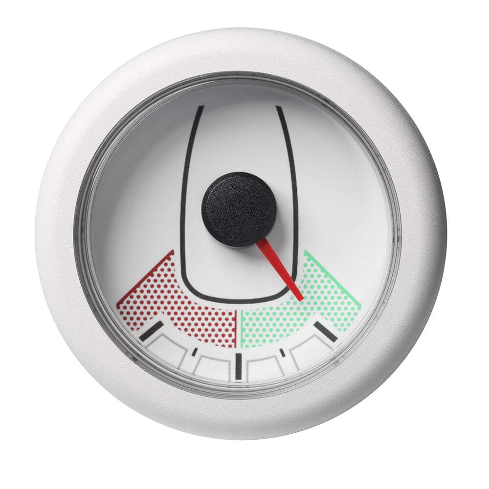 Vdo Marine 2-1/16'' (52Mm) Oceanlink Rudder Angle Gauge - Whit. [A2C1066090001]