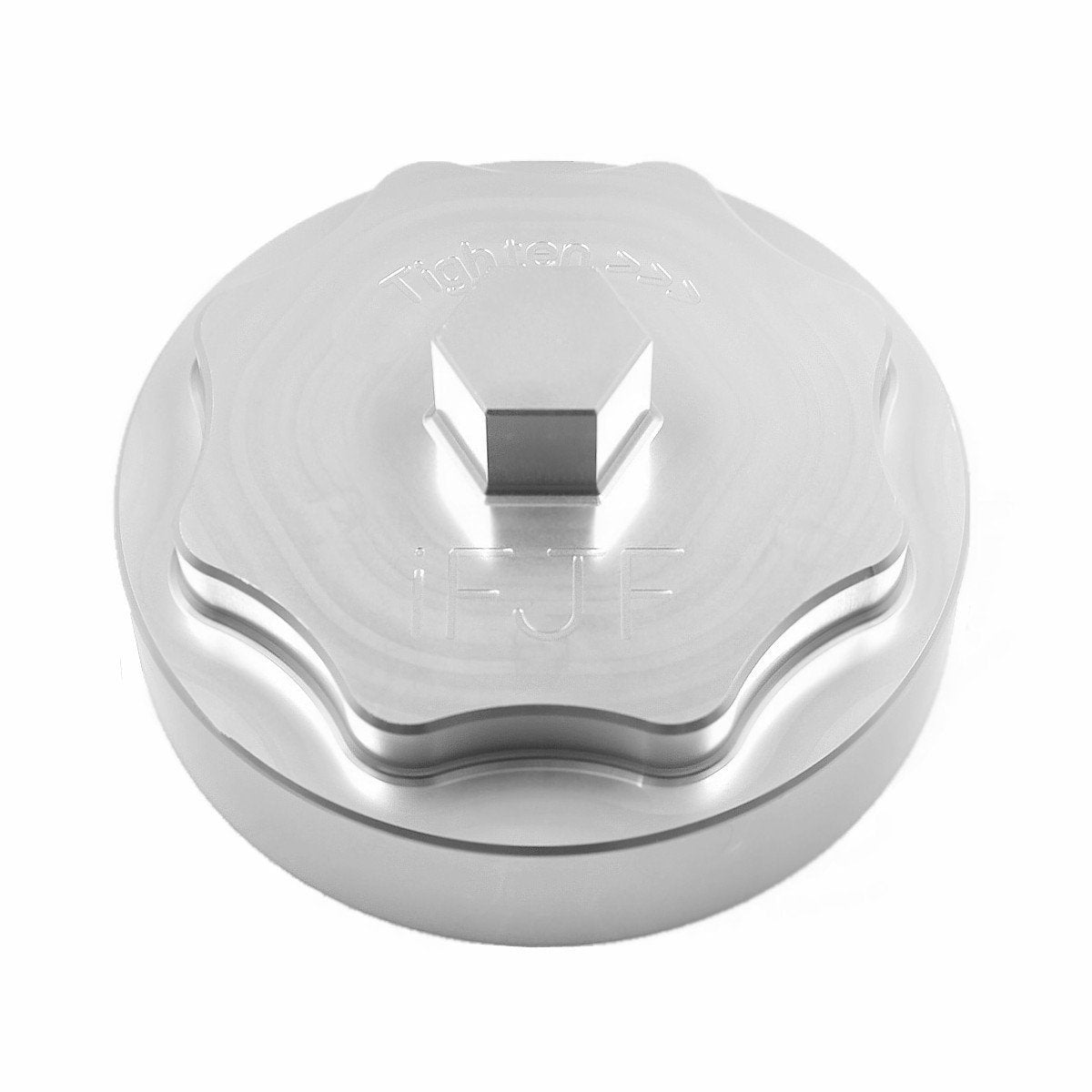 Ifjf 68065612Aa Fuel Filter Housing Cover Cap Replacement For 2010-2023 Ram 6.7L 2500 3500 4500 5500 Cummins Diesel Engine Billet Aluminum(Silver)