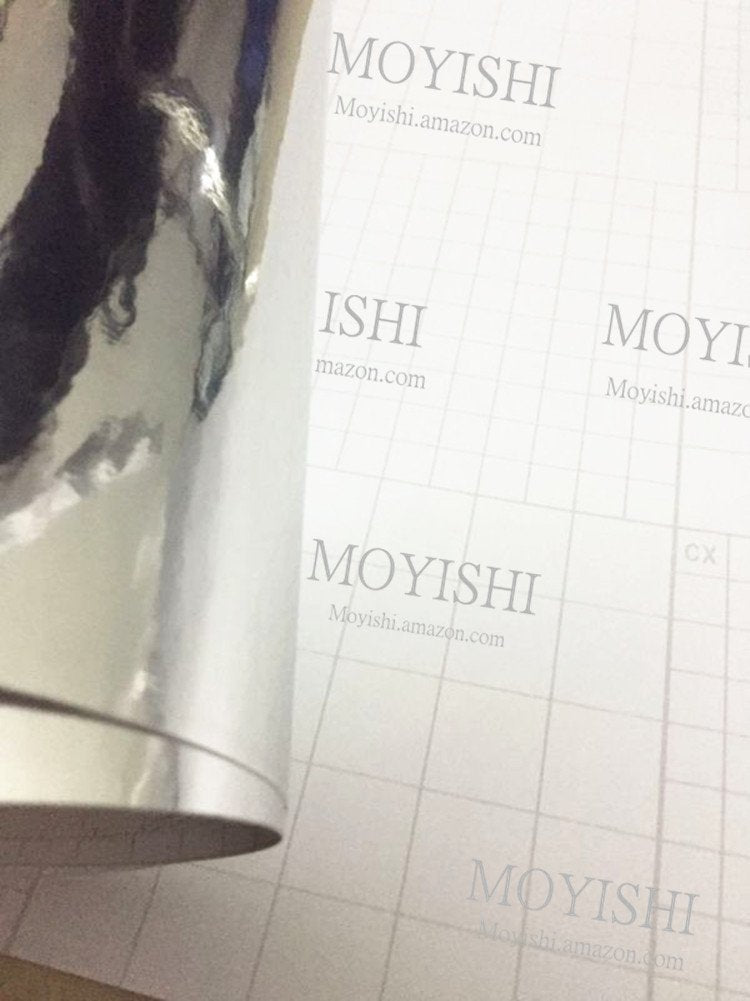 24''x78''Chrome Mirror Silver Vinyl Wrap Sticker Decal Film Sheet,Self-Adhesive