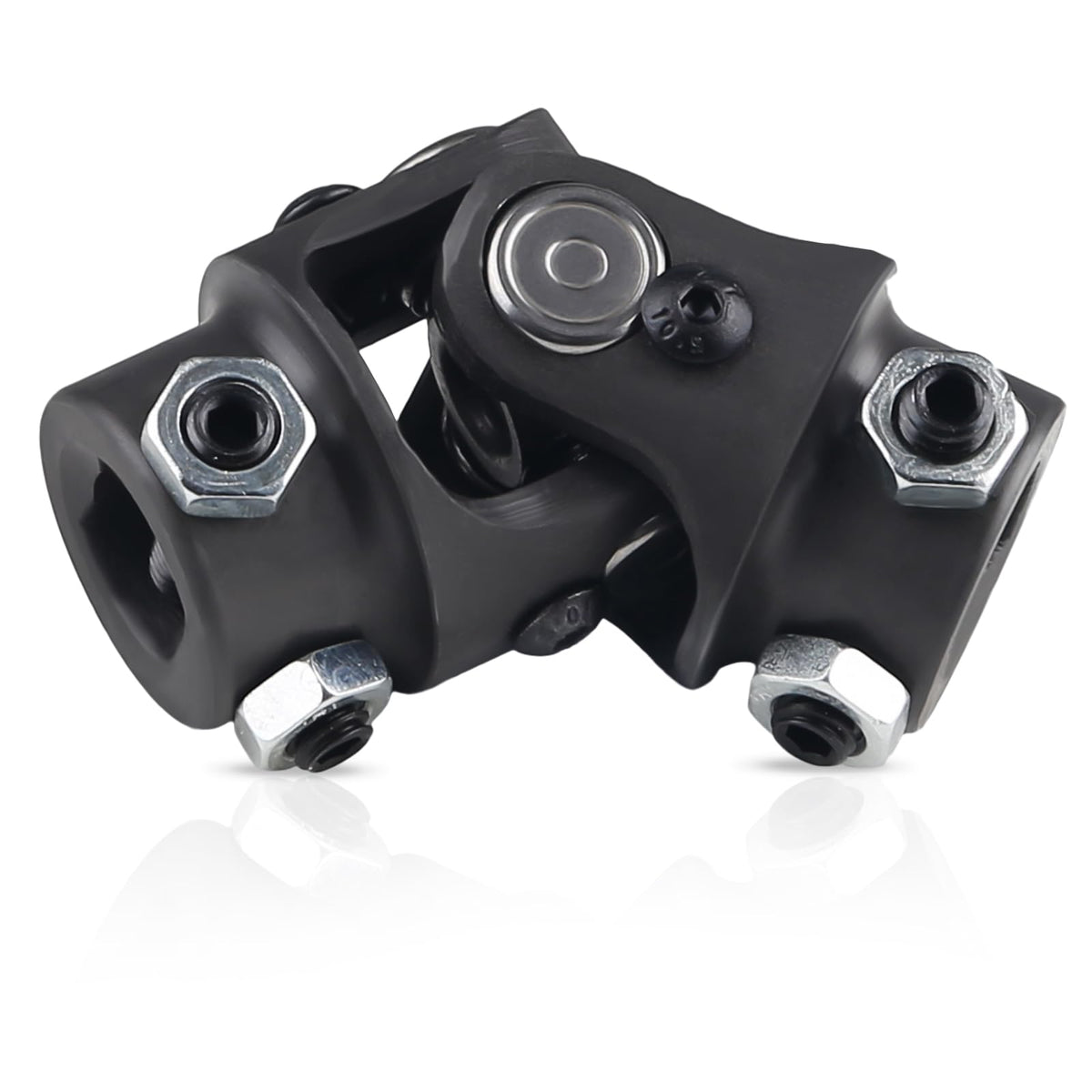 Wmphe 3/4' Dd X 3/4' Dd Steering Shaft Universal U Joint, Total Length: 83Mm (3-1/4')