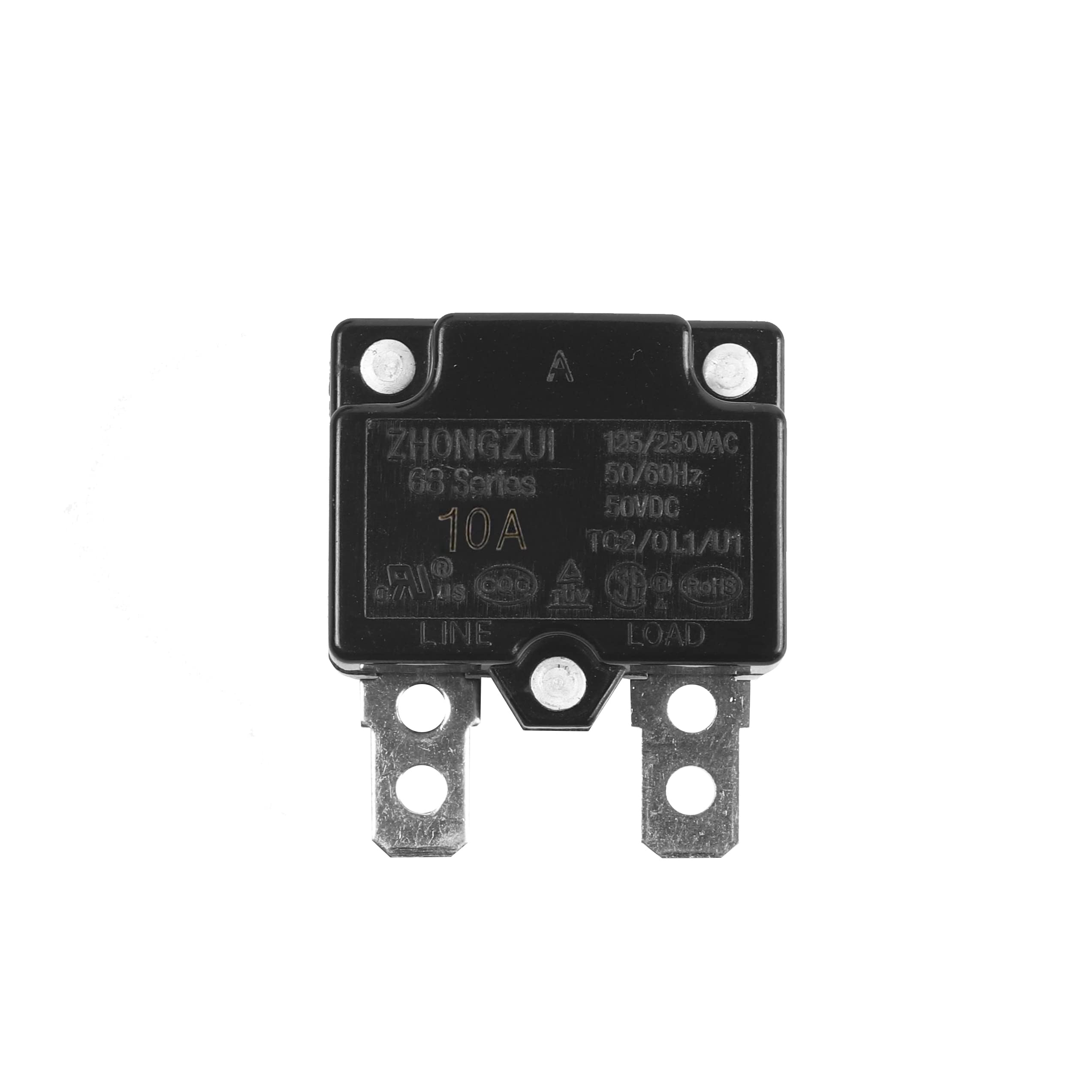 SHENGLE 10A Circuit Breaker Auto Reset Overload Protector Fuse for Children Ride On Car Accessories