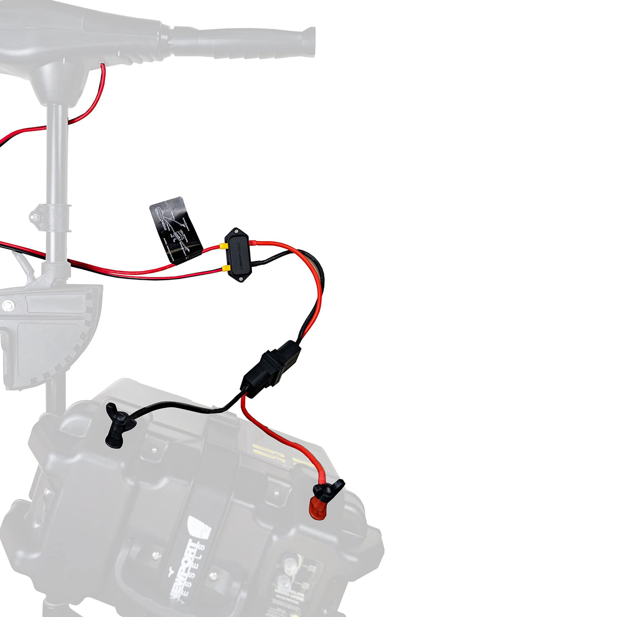 Newport Battery Quick Connect/Disconnect Connectors Terminals For Trolling Motor -Heavy Duty 8 Gauge Wire Marine Battery Accesso