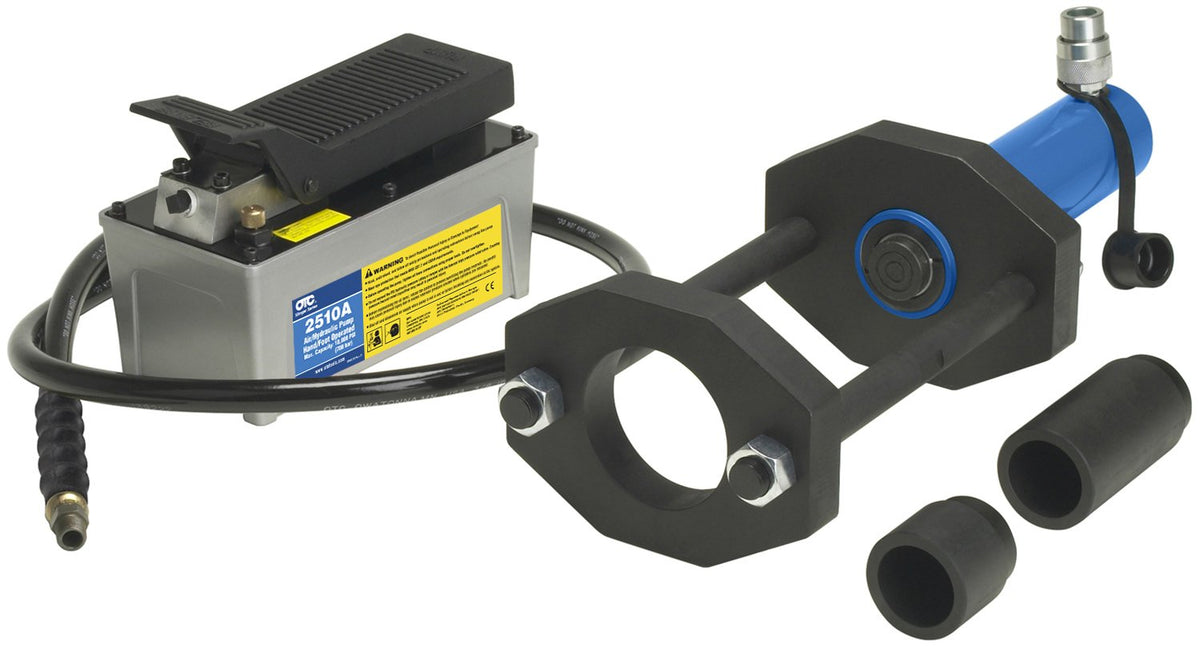 Otc 4245 Freightliner Rear Suspension Bushing Master Tool Set With Air/Hydraulic Pump
