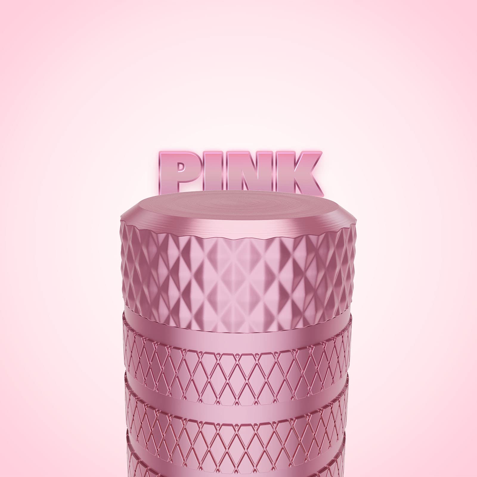 Ckauto Tire Valve Stem Caps, Pink, 4 Pcs/Pack, Anodized Aluminum Tire Valve Cap Set, Corrosion Resistant, Universal Stem Covers