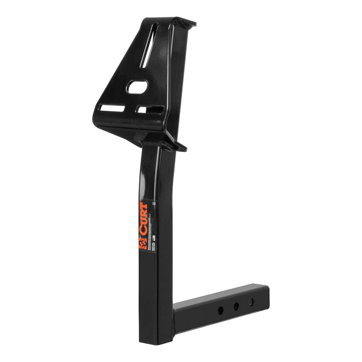 Curt 31006 24-Inch High Trailer Hitch Spare Tire Mount For 2-Inch Receiver , Black