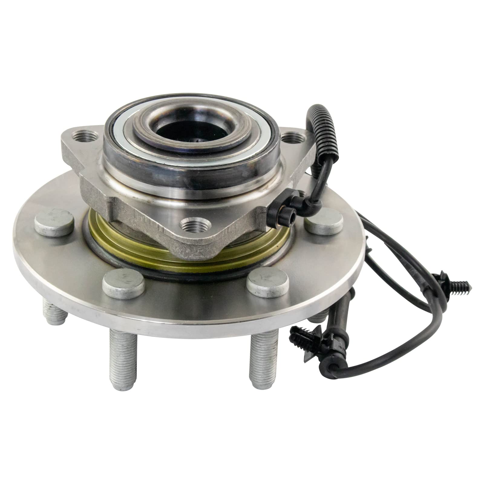 Trq Front Wheel Bearing & Hub Assembly With Abs Sensor Compatible With 2019-2023 Ram 1500