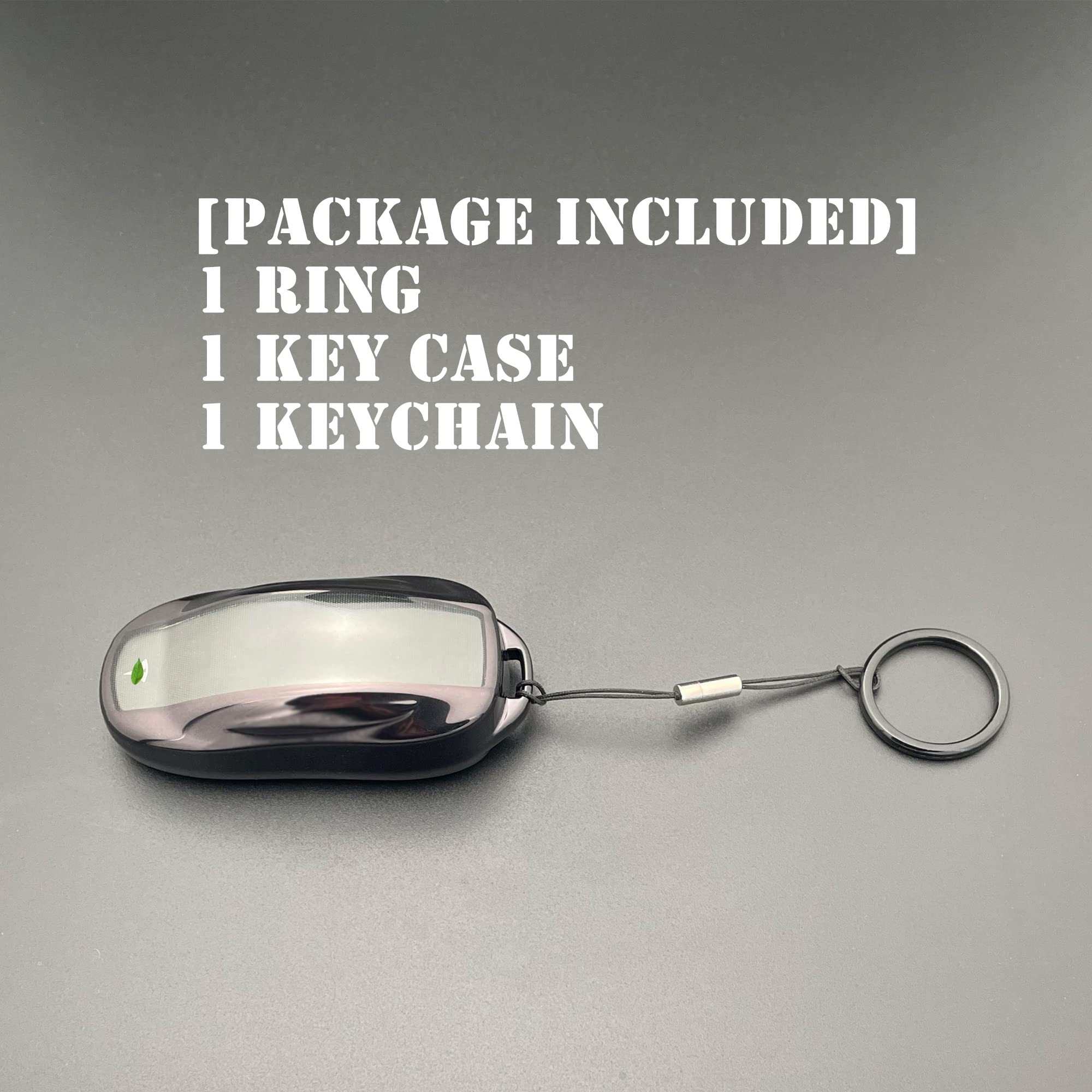 Tandrive Key Fob Cover Holder For Tesla Model X (S Y 3)，Black