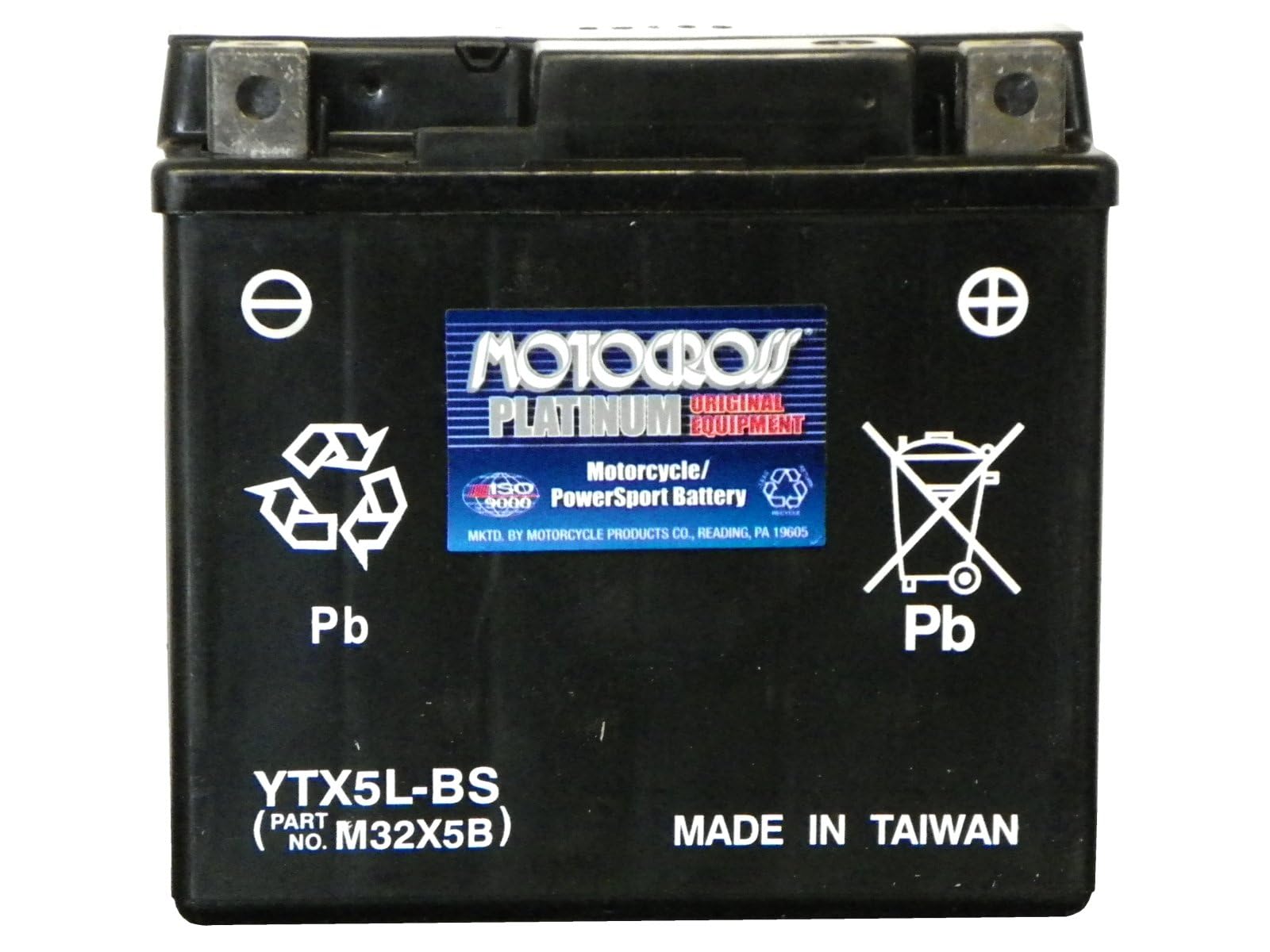Yuasa Yuam32X5B Ytx5L-Bs Maintenance Free Agm Battery With Acid Pack