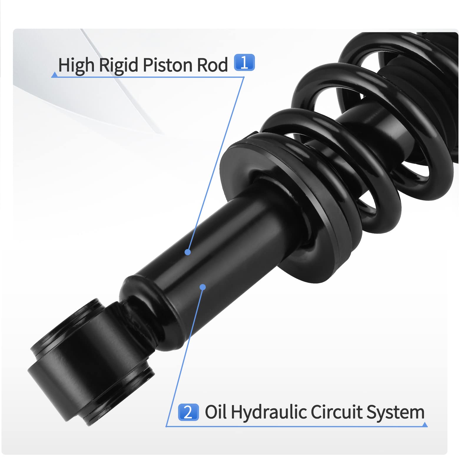 Yitamotor Front Pair Complete Struts Compatible With 2004-2008 Ford F-150 Rwd, 2006-2008 Lincoln Mark Lt Rwd