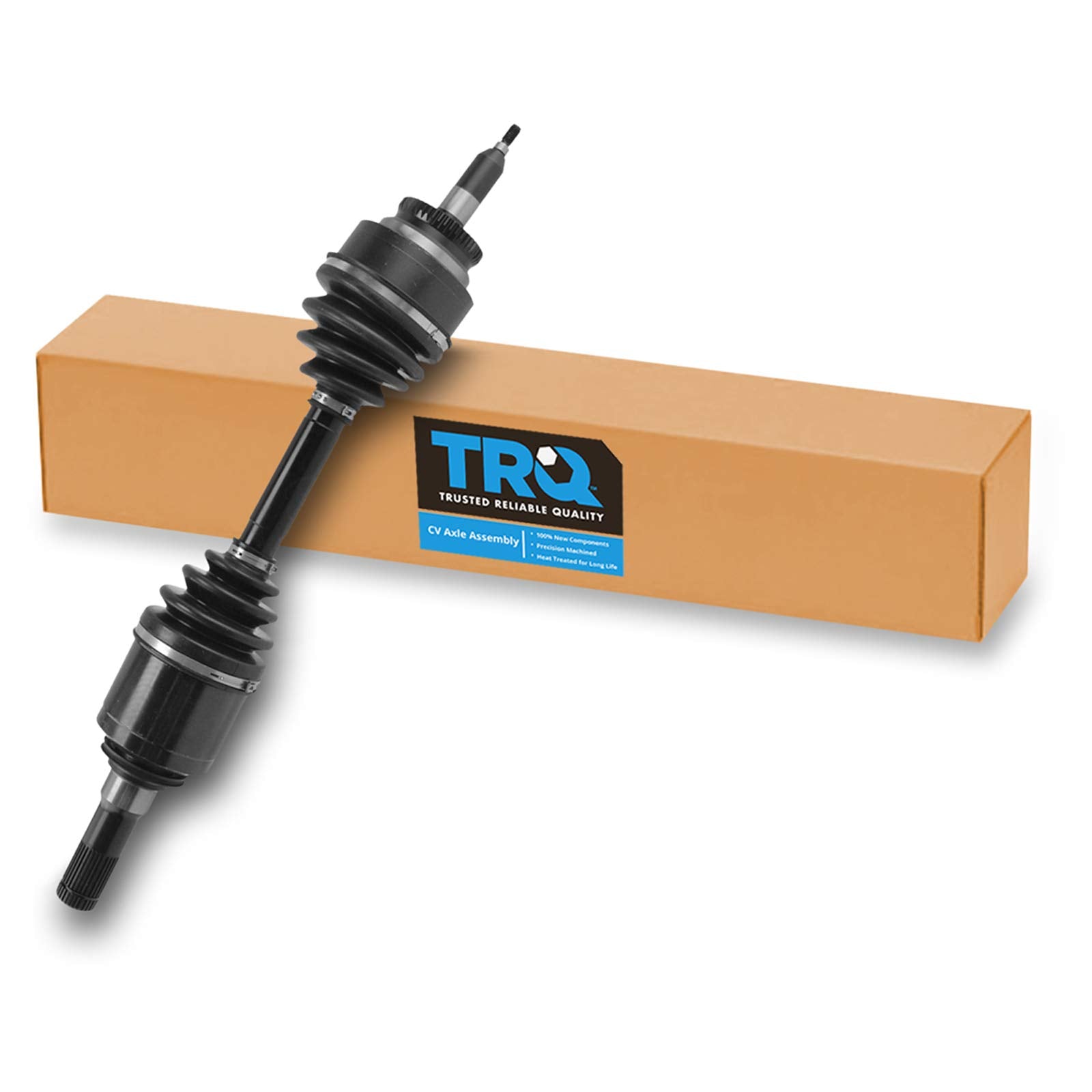 Trq Front Left Cv Axle Shaft Assembly Drivers Side Compatible With 2007-2015 Ford Expedition 2009-2014 F-150 Lincoln Navigator