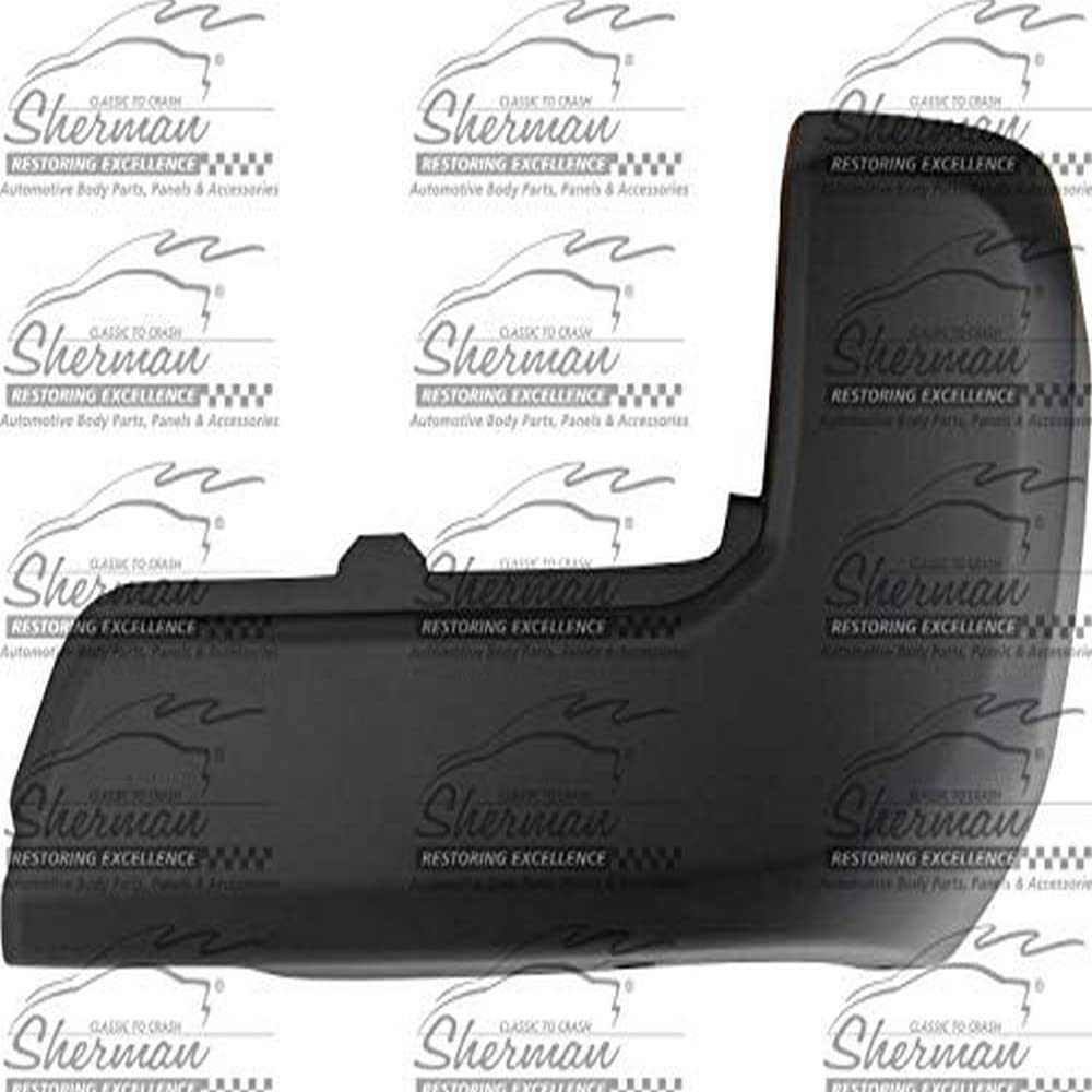 Sherman Replacement Part Compatible with TOYOTA TACOMA Passenger Side Rear bumper extension outer (Partslink Number TO1105133) (Capa Certified)