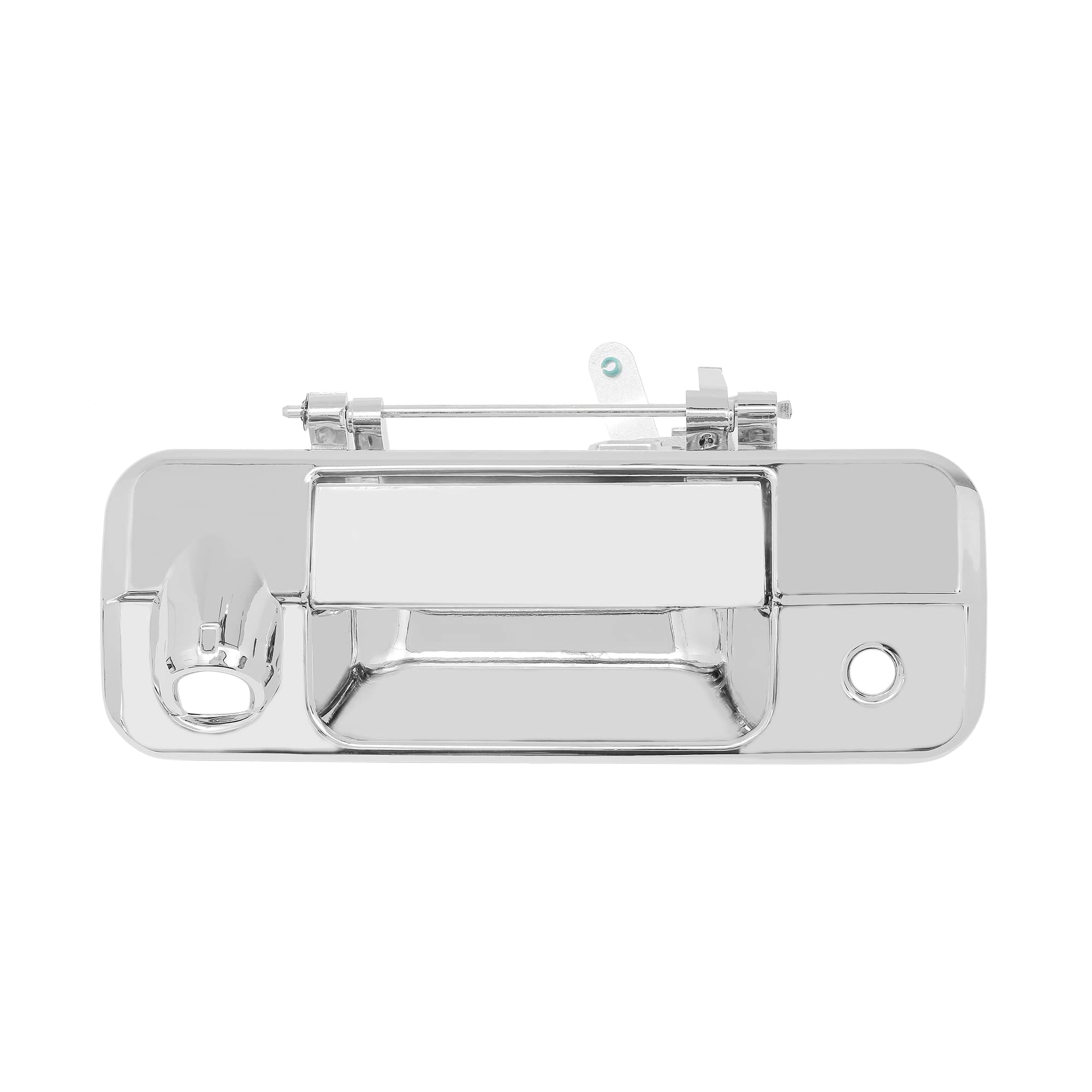 Gledewen Chrome Tailgate Door Handle, Compatible With 2007-2013 Toyota Tundra, Exterior Rear W/Camera Hole | Replaces 69090-0C05