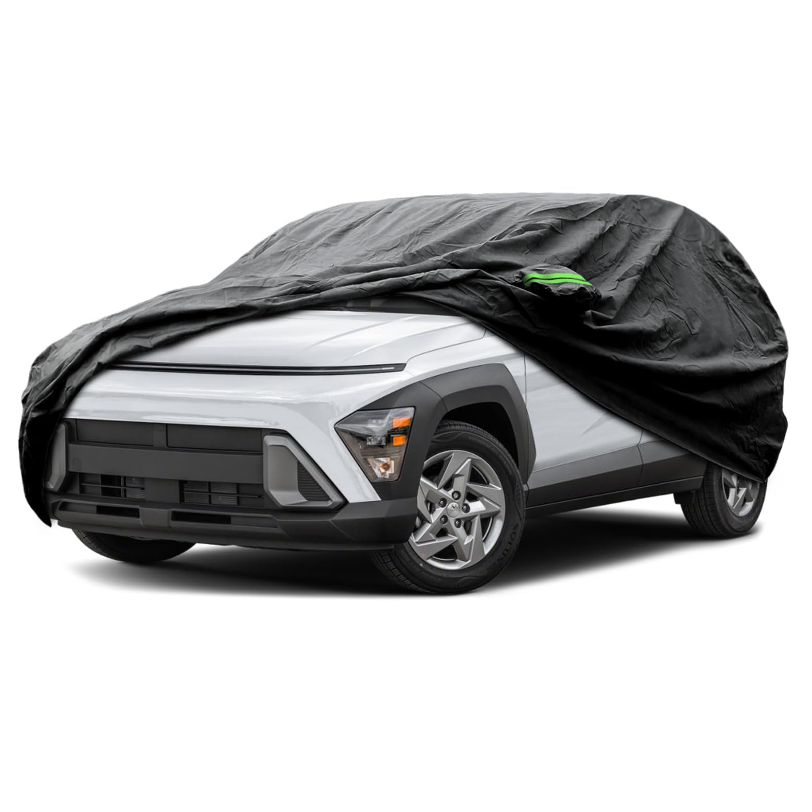 Proadsy 2025 Upgrade Car Cover Custom Fit For Hyundai Kona 2024 2025, Waterproof All Weather For Automobiles, Full Exterior Cove