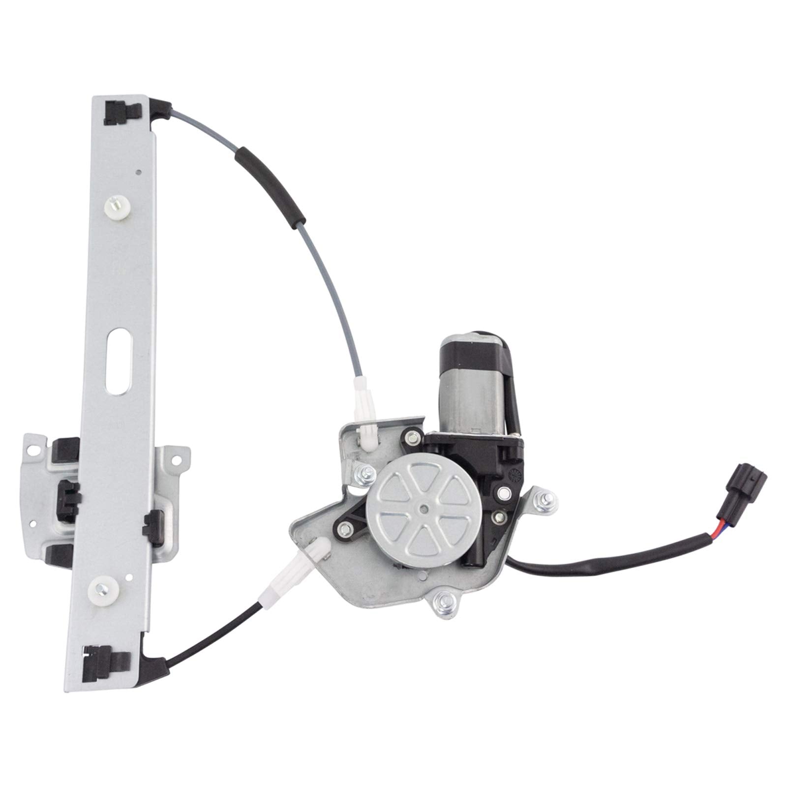 Trq Rear Left Power Window Regulator & Motor Assembly Drivers Side Compatible With 2008-2012 Ford Escape 2008-2011 Mazda Tribute