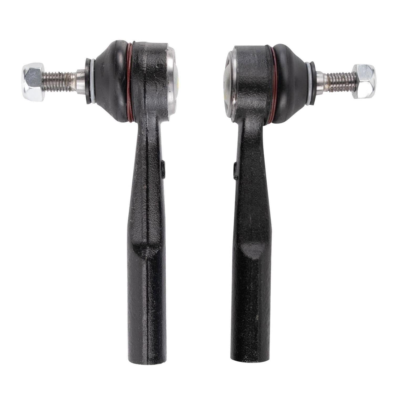 Trq Front Outer Tie Rod Set Compatible With 2014-2020 Fiat 500L 2016-2022 500X 2015-2018 Jeep Renegade