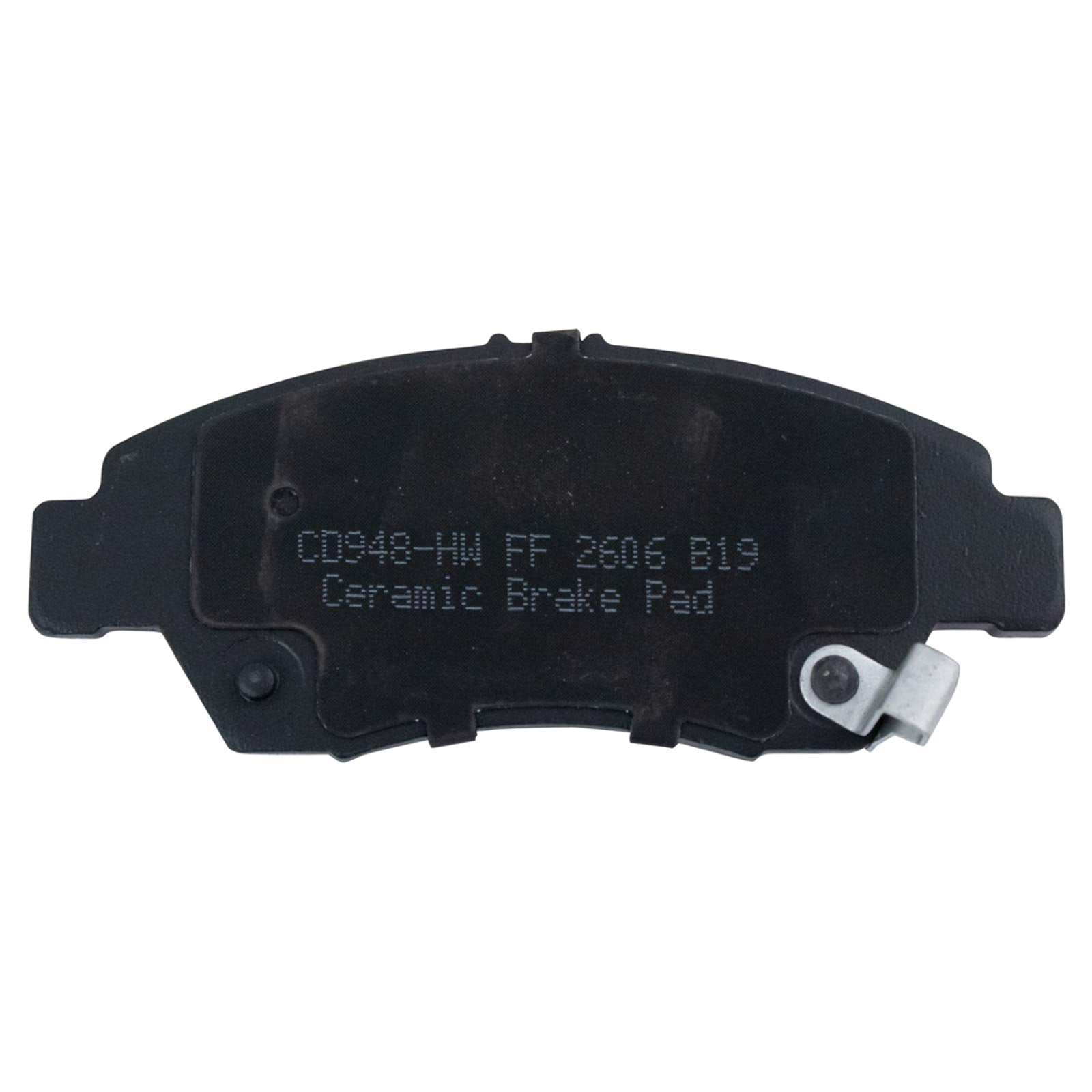 TRQ Front Brake Pads Ceramic Compatible with 2013-2014 Acura ILX 2002-2006 RSX 2003-2011 Honda Civic 1994-1997 Civic del Sol 201