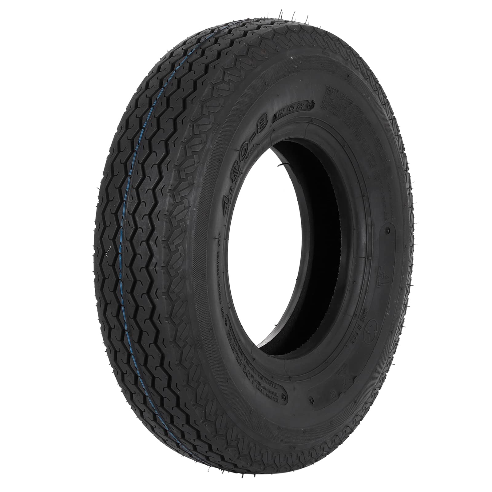 Set Of 2 Hykolity Highway Boat Utility Trailer Tire 4.80-8 4.8-8 480-8, Lrc 6Pr, Load Range C