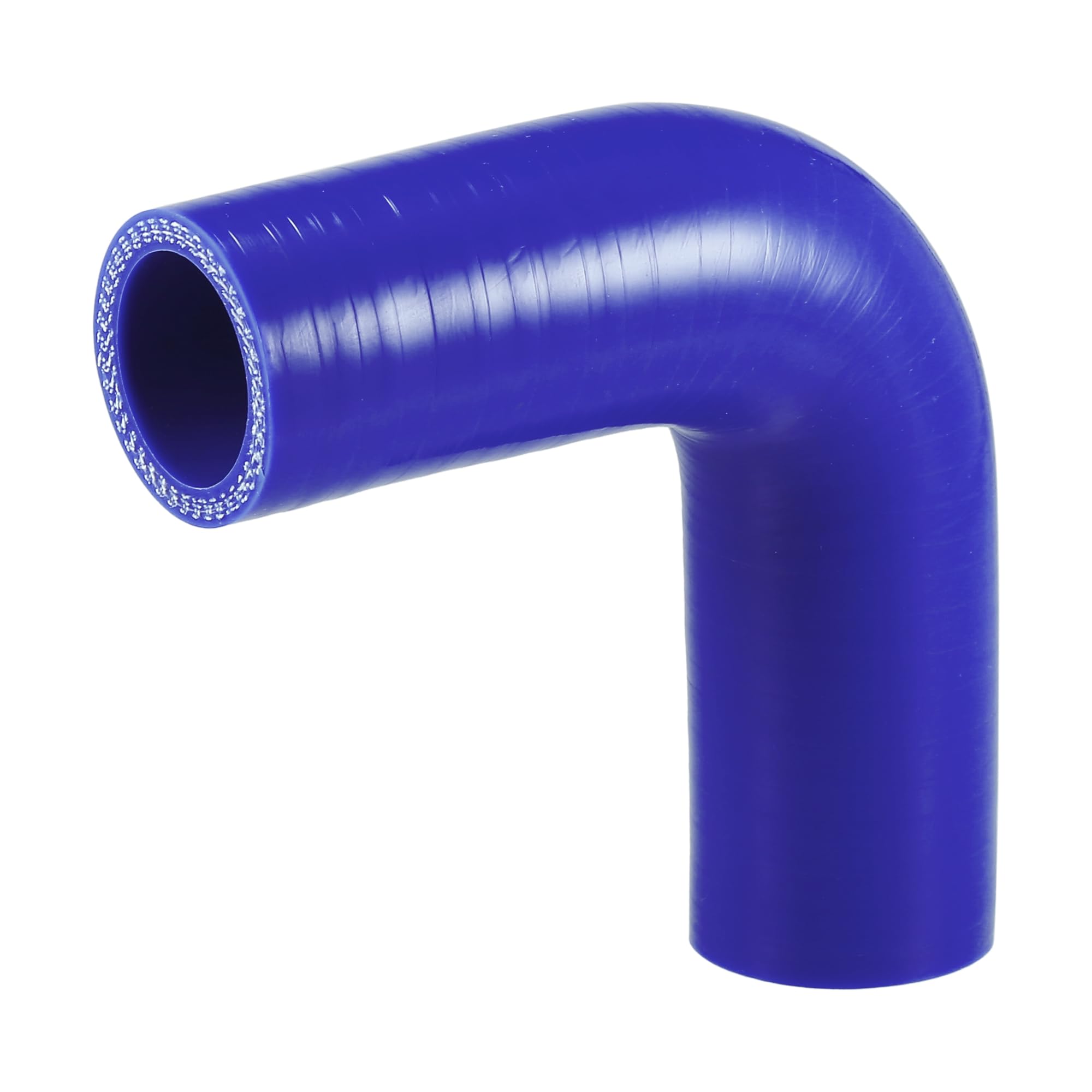 X AUTOHAUX 1 Pcs 30mm 1.18 ID 90mm 3.54 Length 90 Degrees Blue Car Silicone Hose Coolant Hose Universal