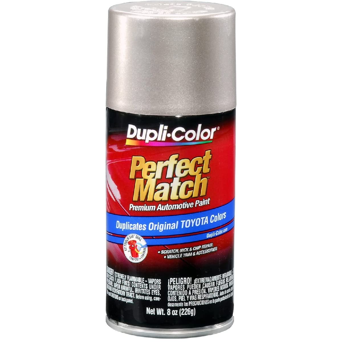 Dupli-Color Ebty16007-6Pk Perfect Match Automotive Spray Paint - Toyota Graphite Gray Pearl, 1C6 - 8 Oz. Aerosol Can, 6-Pack