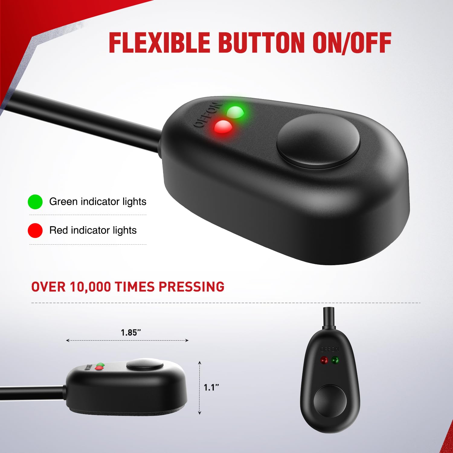 Nilight - 10017W 16Awg Dt Connector Wiring Harness Kit Led Light Bar 12V On Off Switch Power Relay Blade Fuse For Off Road Light