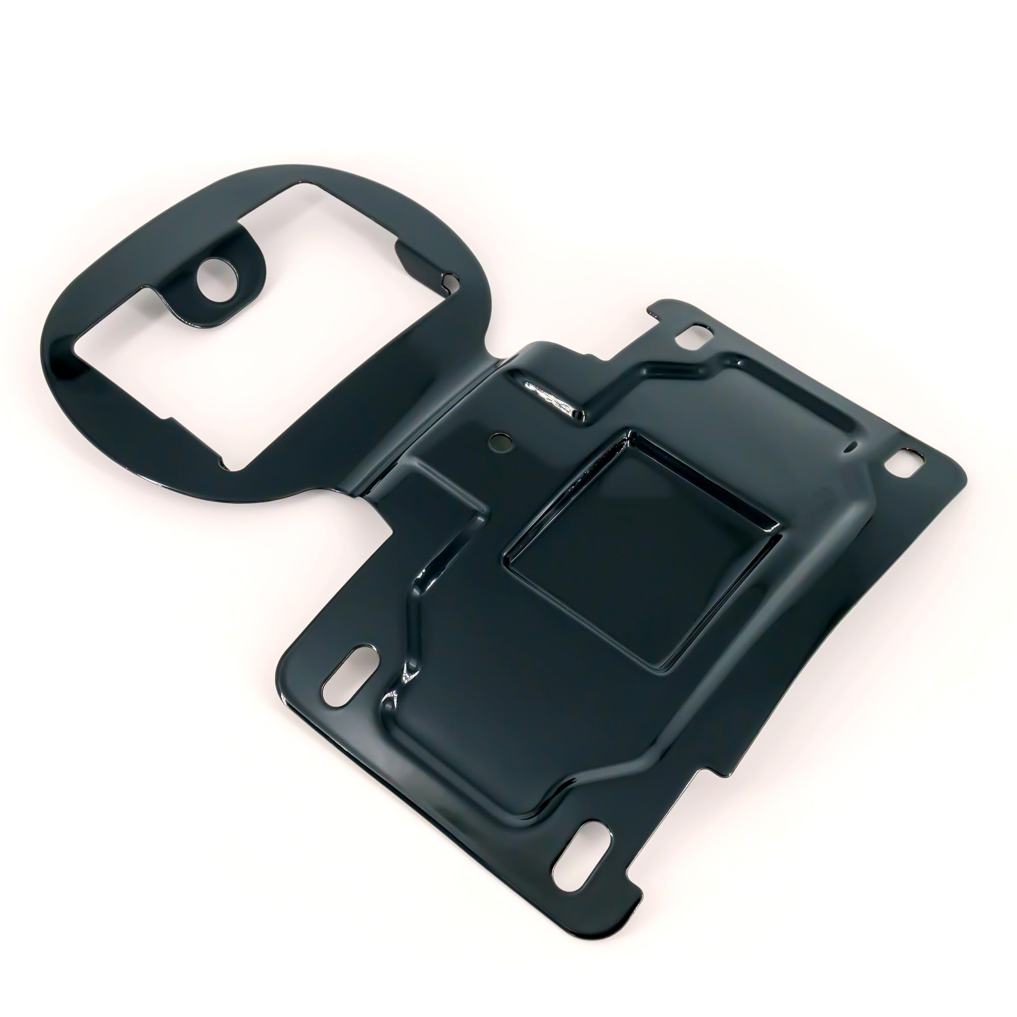 Americruise Motorcycle License Plate Holder Fit For Harley Davidson Cvo Electra Road Glide Flhtkse Flhtcu Flhtcul Flhtkl Fltruse (Black)