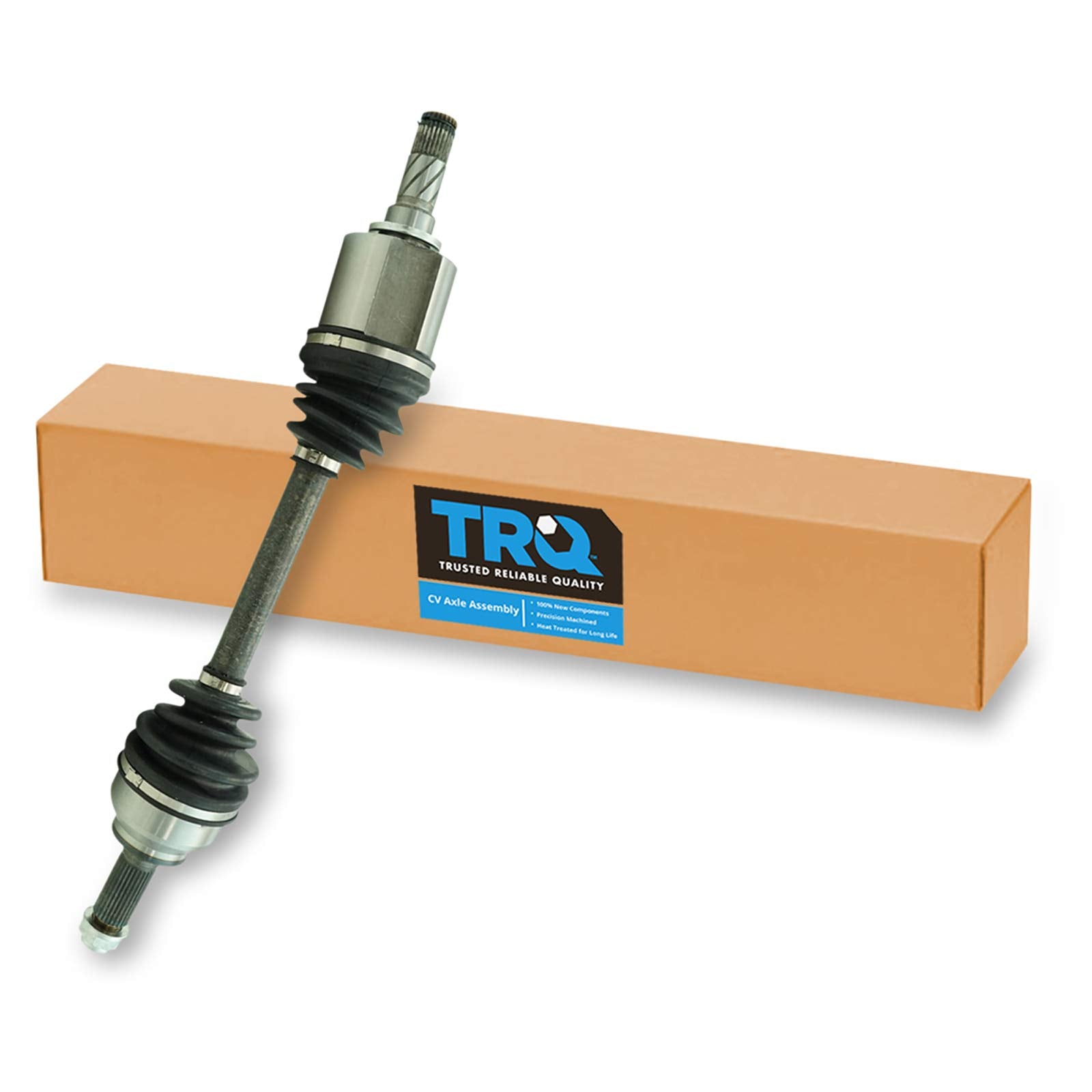 Trq Front Left Cv Axle Shaft Assembly Drivers Side Compatible With 2005-2009 Mazda 3