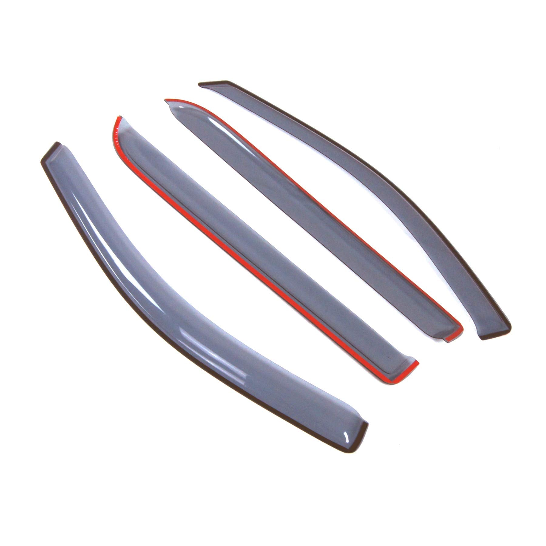 Car Window Rain Guard | Outside Mount Visors Auto Side Window Deflectors | Windows Visor Rain Shields Compatible With 2006-2008