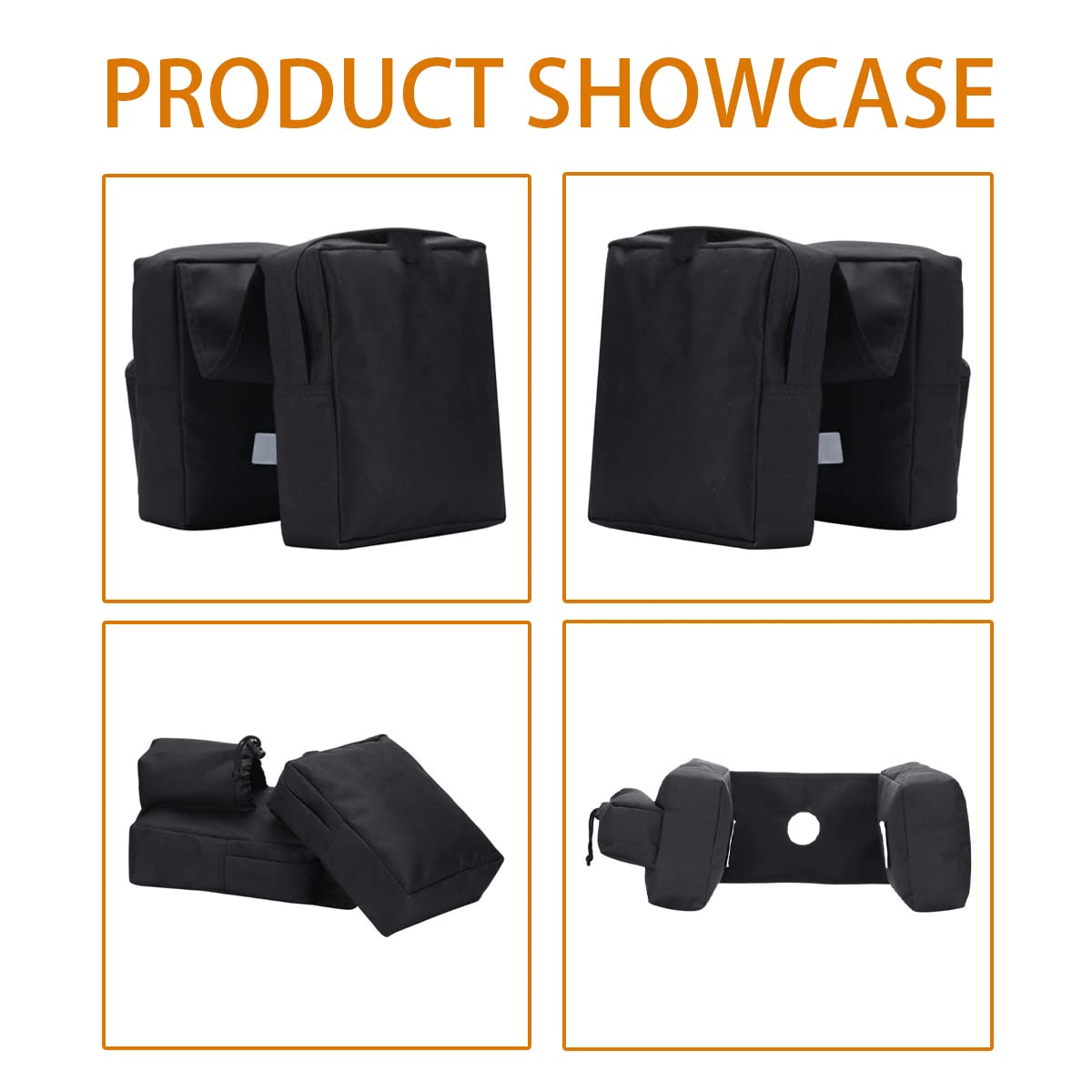 Atv Tank Top Bag, Motorcycle Saddlebags, Storage Saddle Bag For Snowmobile, Utv Waterproof Cargo Pocket, Universal Durable Front