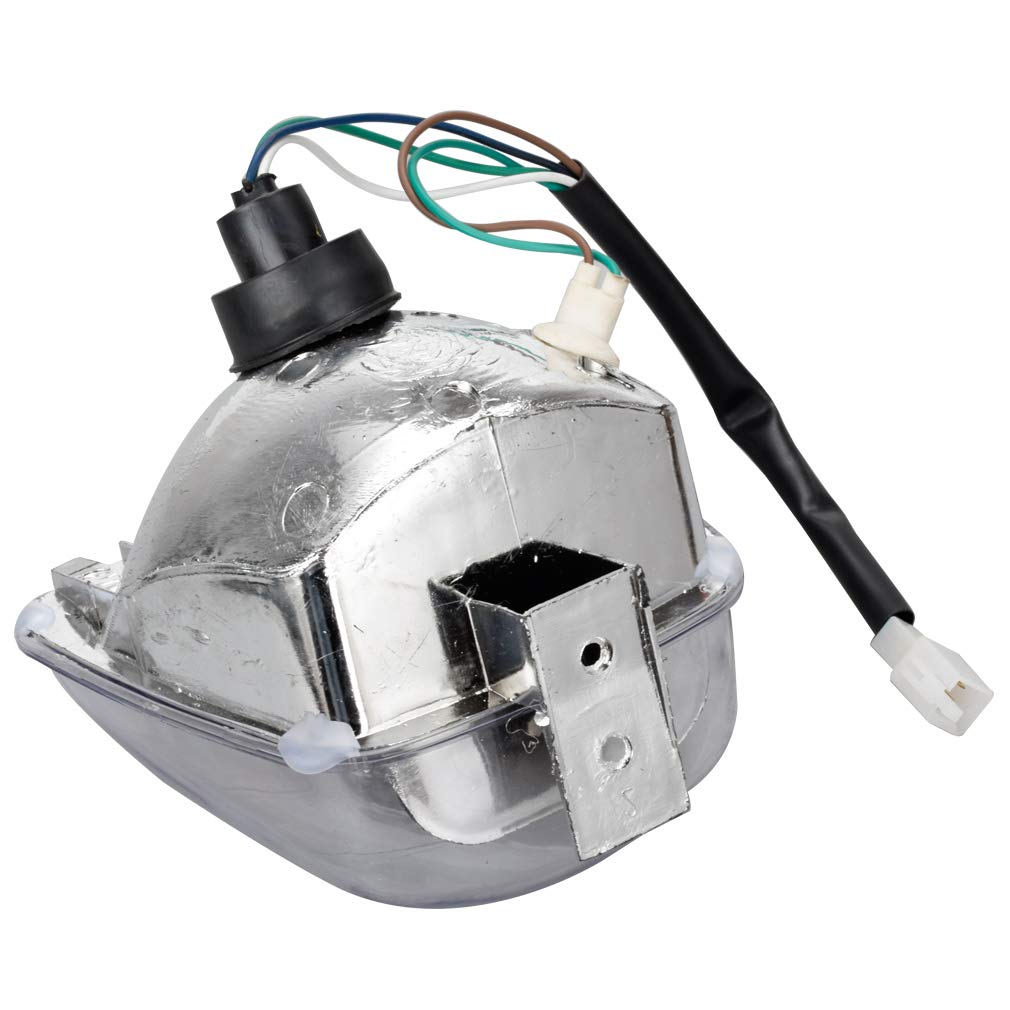 Hiaors Chinese Atv Quad Headlight Head Light Lamp Assembly For Taotao 3050C Coolster Sunl 50Cc 70Cc 90Cc 110Cc 125Cc 150Cc Peace Mini Dinosaur Four Wheeler Parts