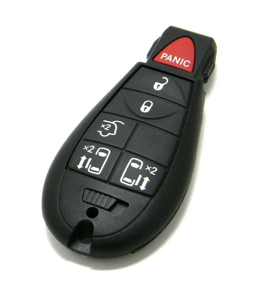Oem 6-Button Fobik Key Fob Remote Compatible With 2008-2016 Chrysler Town & Country (Fcc Id: Iyz-C01C, P/N: 68066868, 56046704)