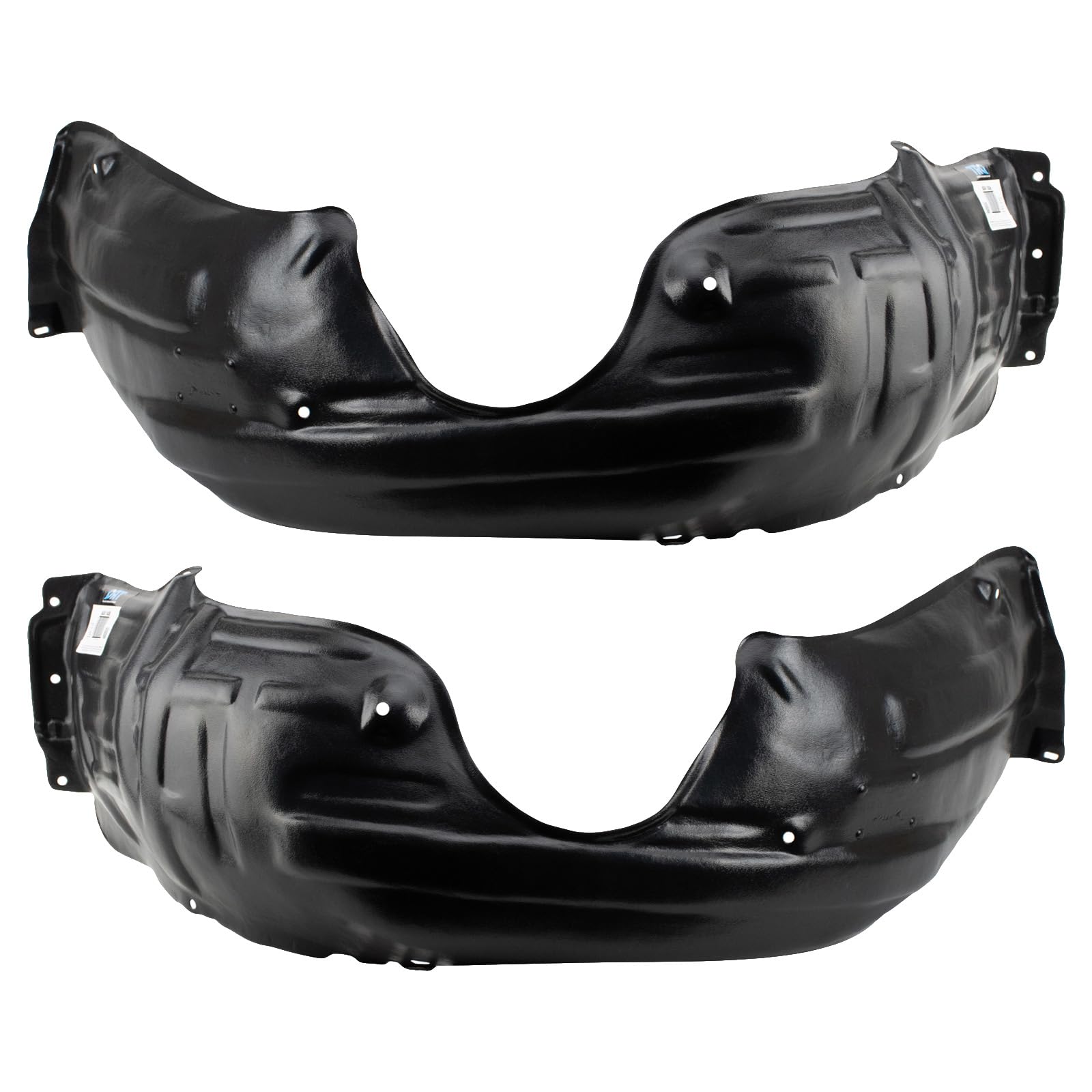 Trq Front Inner Fender Liner Set Compatible With 2005-2010 Toyota Avalon To1250112 To1251112
