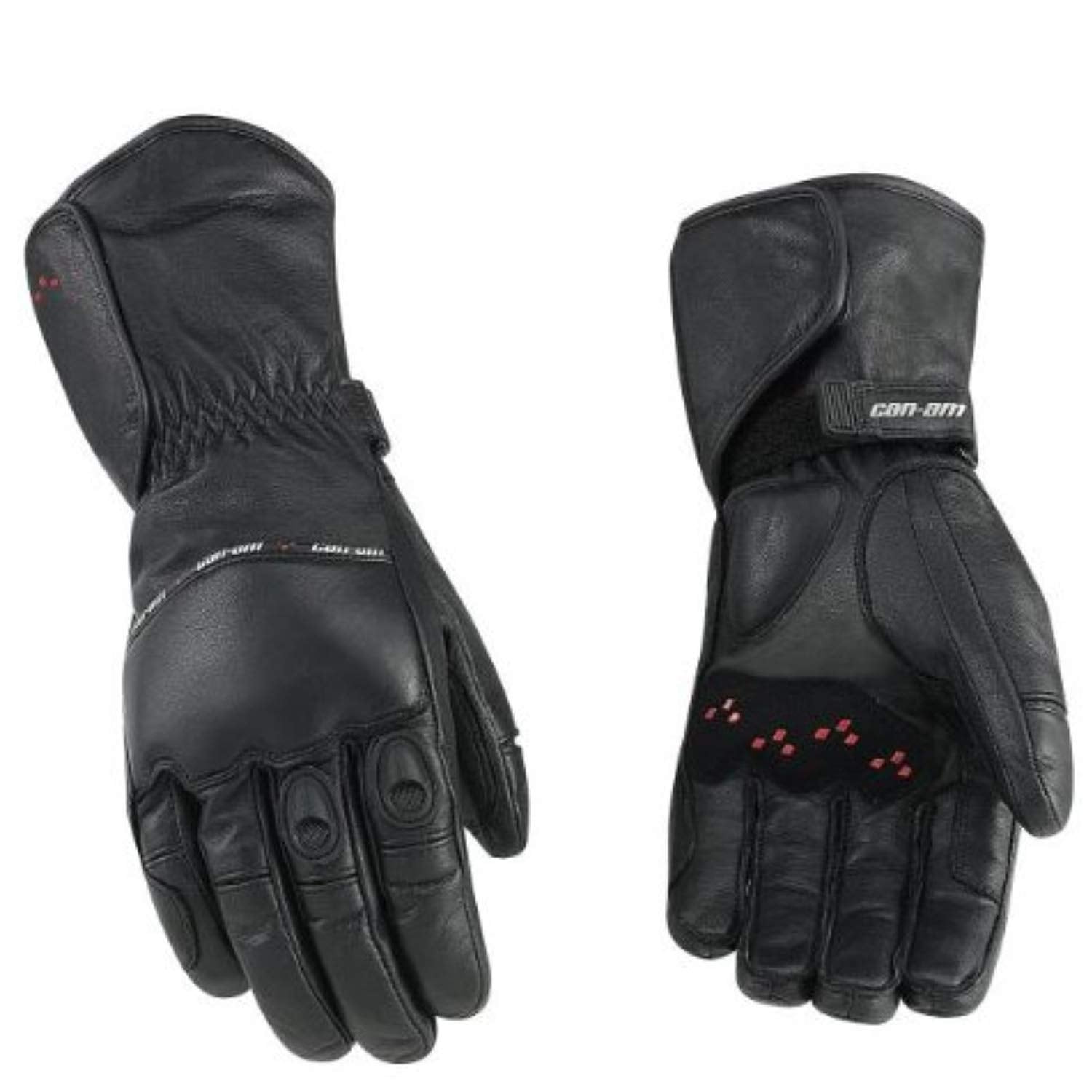 CAN AM New OEM, Spyder Mens Medium Leather 3-Season Riding Gloves, 4461770690