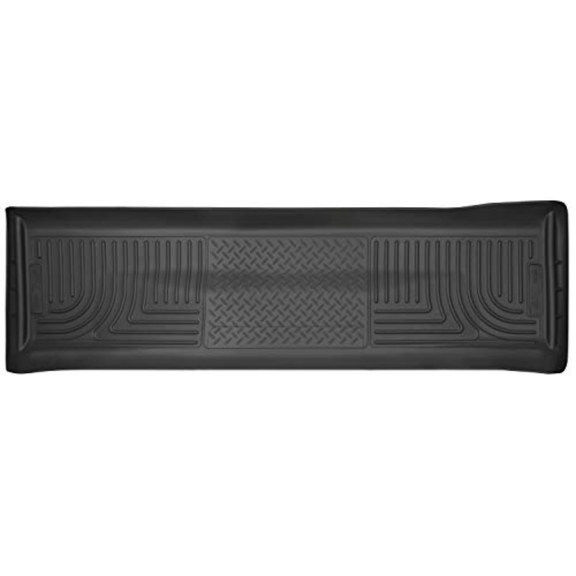 Husky Liners Weatherbeater Floor Mats | Fits 2011-2016 Ford F-250/F-350 Crew Cab | 2Nd Row, 1-Pc Black - 19701
