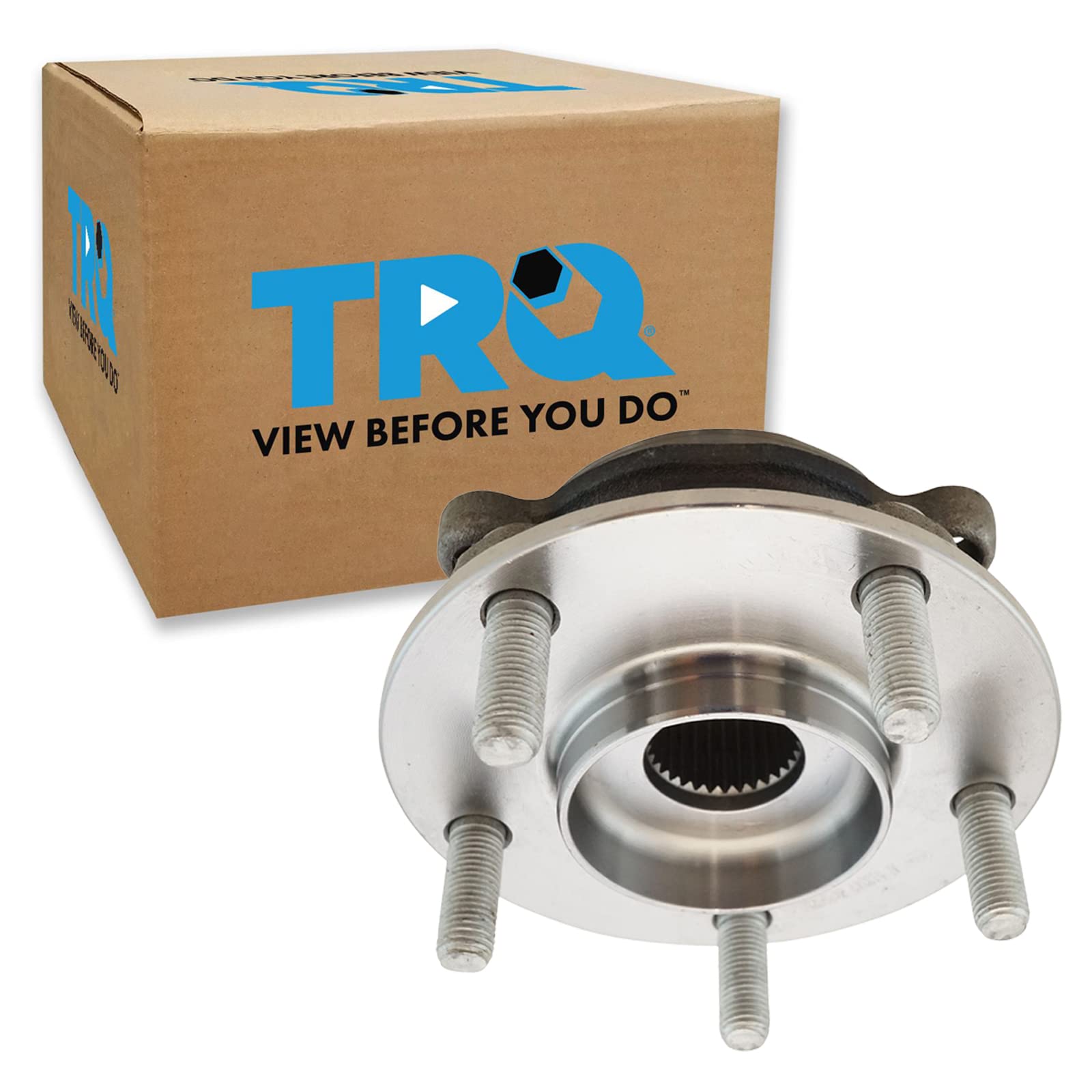 Trq Front Left Right Wheel Hub Bearing Assembly Driver Passenger Side Compatible With 2014-2019 Mazda 6 2013-2022 Cx-5