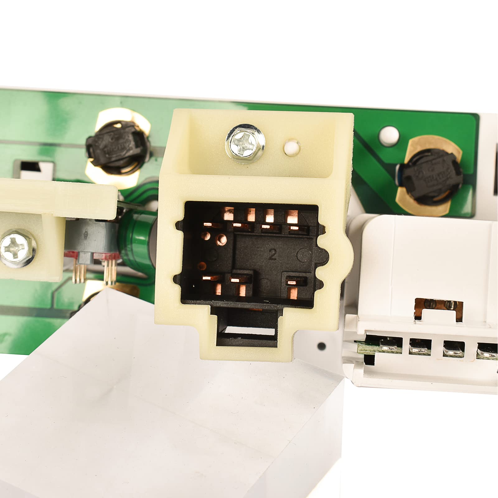 599-006 9378805 AC Heater Climate Control Panel with Rear Defogger Compatible with 1996-2000 Chevy Cadillac and GMC - Escalade C