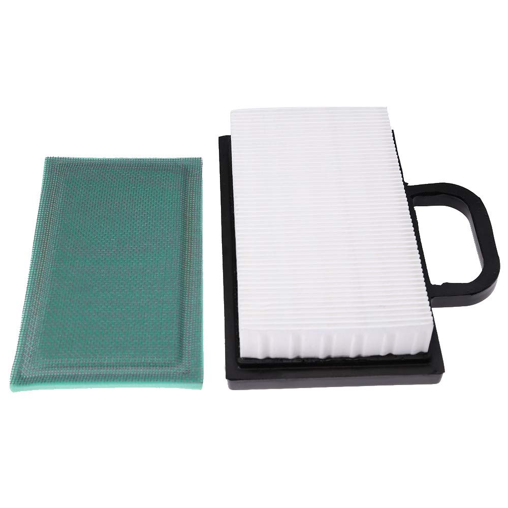 Vkinman Air Filter Replacement For Bs Lawnmover 499486S 698754 695567 Intek V-Twin 18-22 Hp Tractor Lawn Mower W/Pre Filter 273638 5063B 5063D