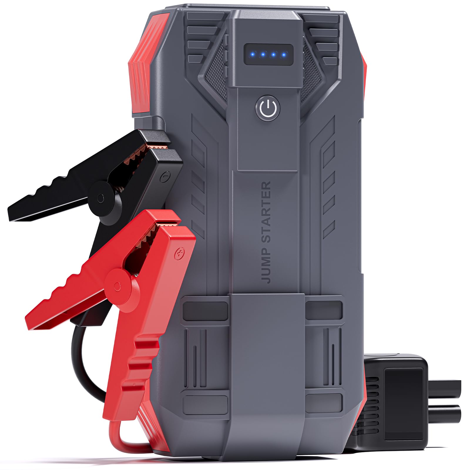 Tstiti 4000A Car Battery Jump Starter, Portable Car Jump Starter for Up to 10L Gas and 8L Diesel Engines, 12V Jump Box with 3 Mo